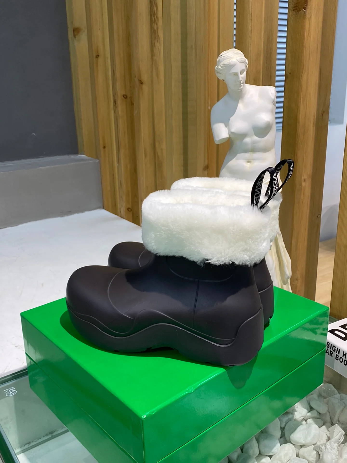 BV - Шерстяные зимние сапоги - Шоколадно-коричневые