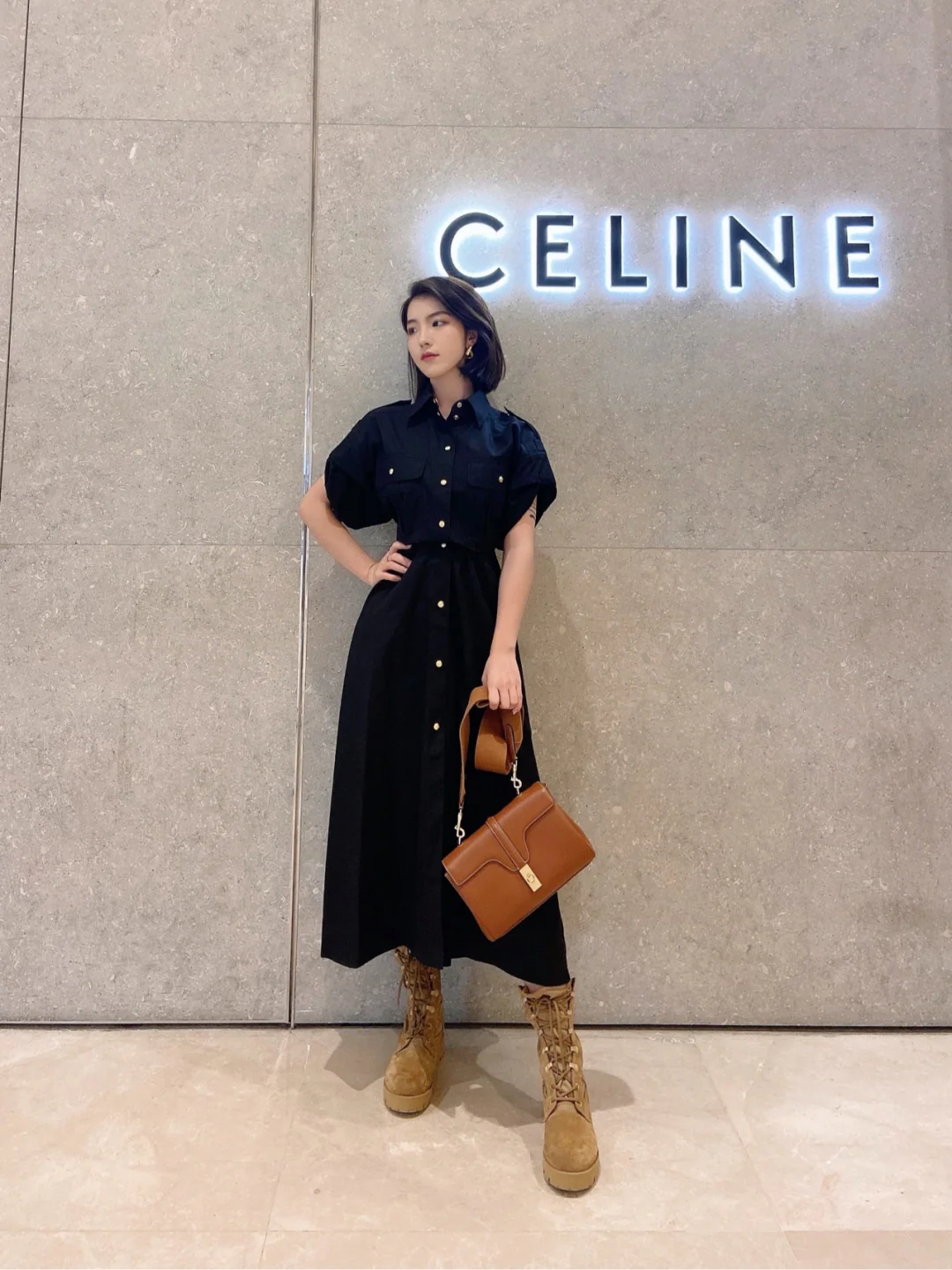 Сумка Celine из мягкой телячьей кожи с 16 узорами - 4