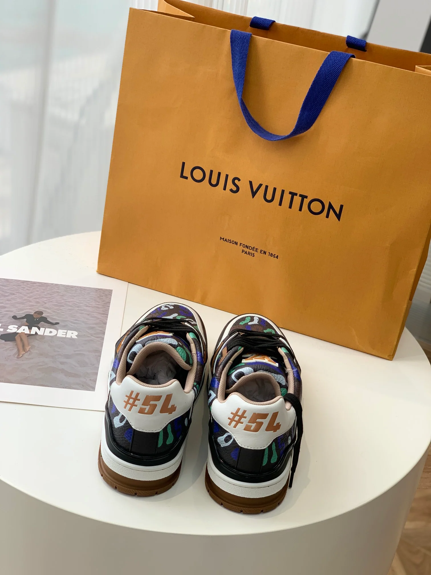 Кроссовки LV Trainer Series - Унисекс - Камуфляж - 1