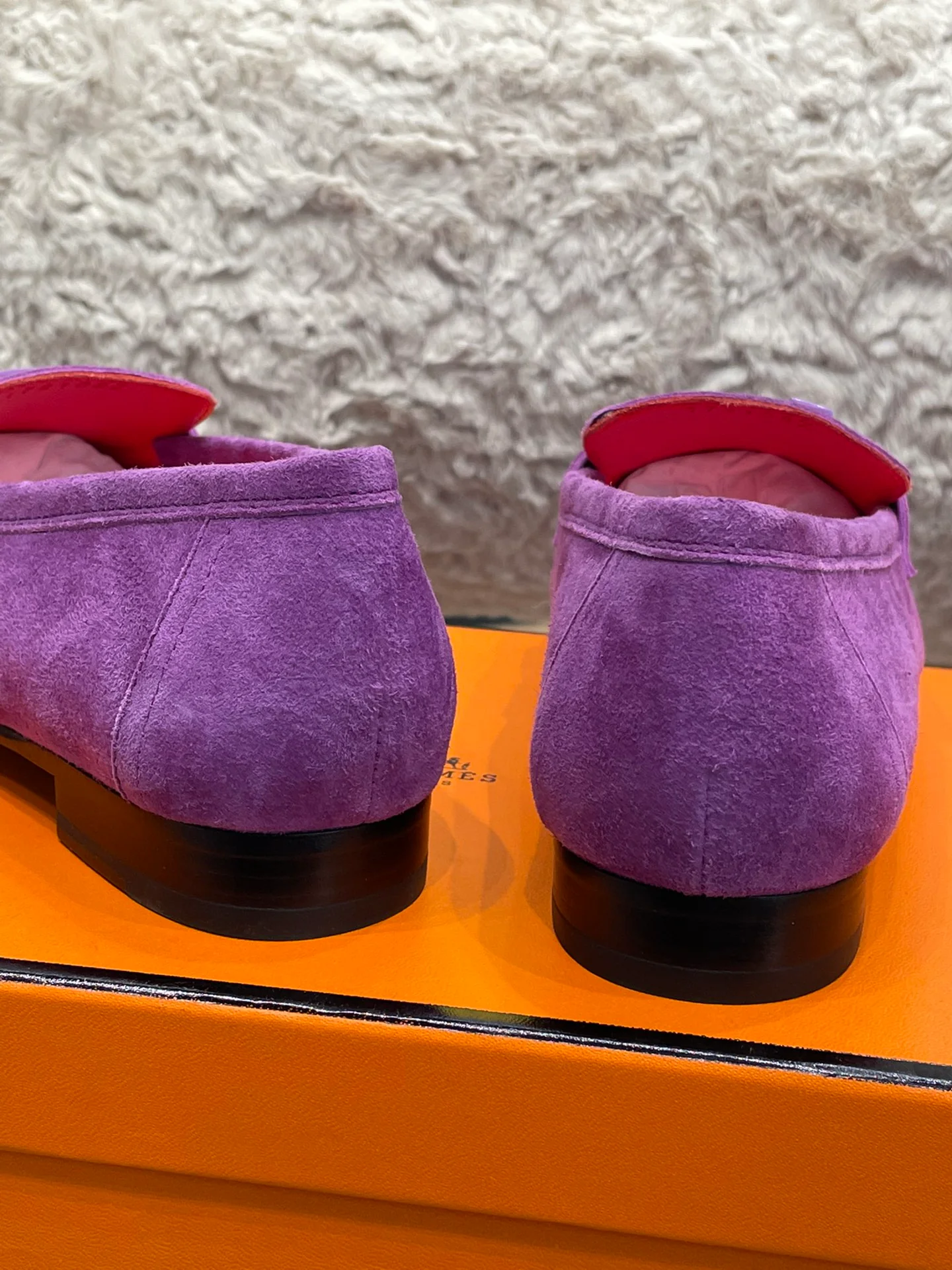 Лоферы Hermes с кисточками