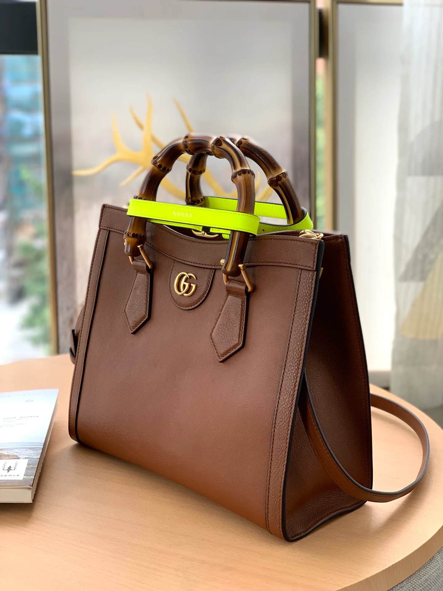 Сумка-тоут Gucci Bamboo Medium - 27-24-11 см