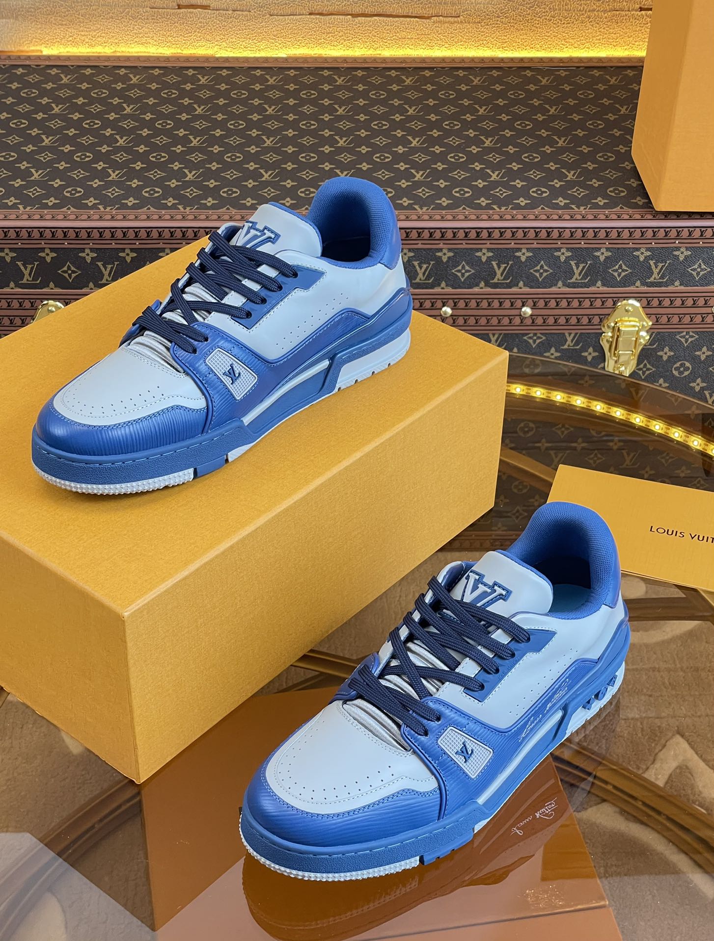 LV - Баскетбольные кроссовки на липучках - Серия кроссовок - Парный стиль - 2