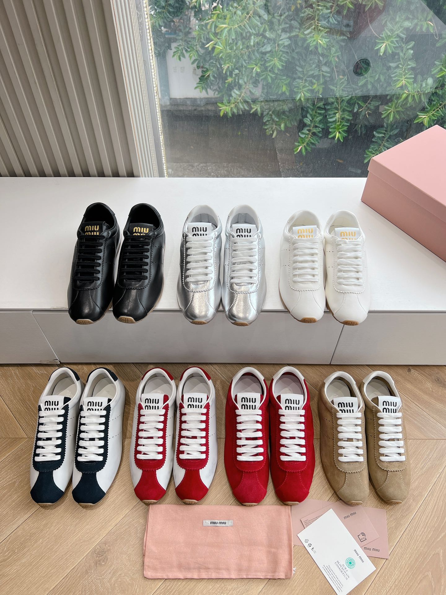 Повседневная обувь Miu Miu 2024 — изображение коллекции