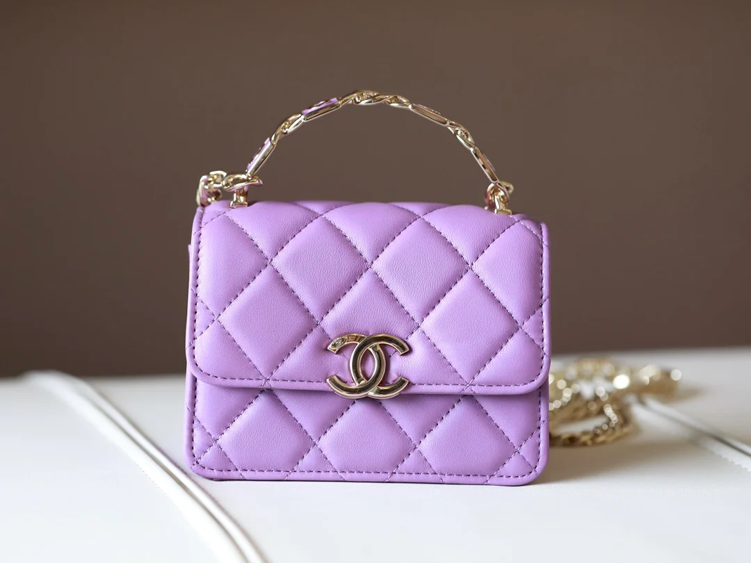 Chanel - в стиле Чжао Луси - Маленькая сумка через плечо - 3