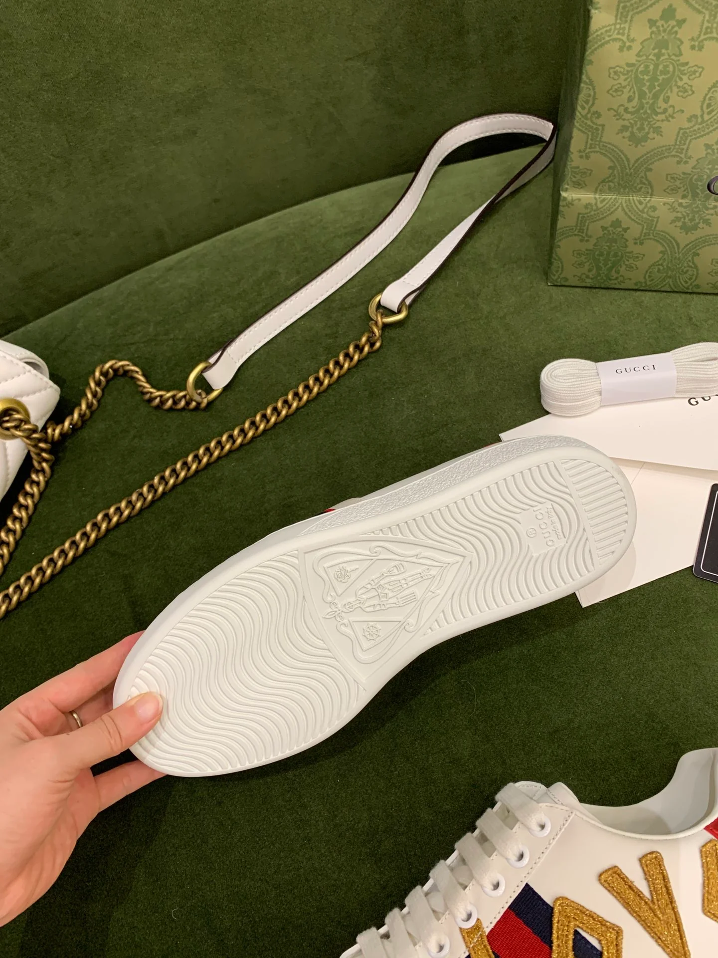 Gucci - Кроссовки - Обувь для скейтбординга - Белые кроссовки