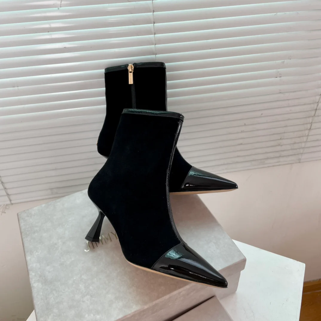 Ботильоны на низком каблуке Jimmy - 4