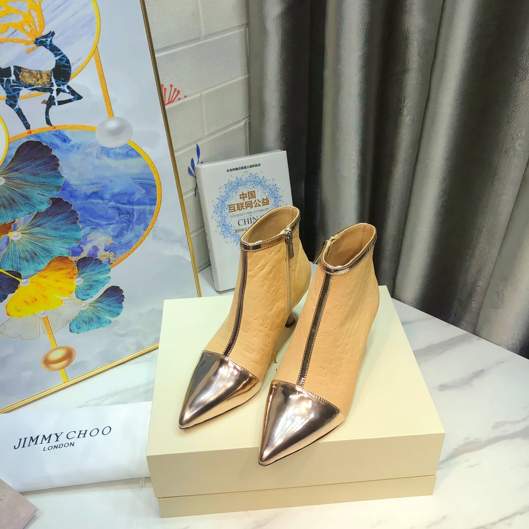 Ботильоны на низком каблуке Jimmy - 1