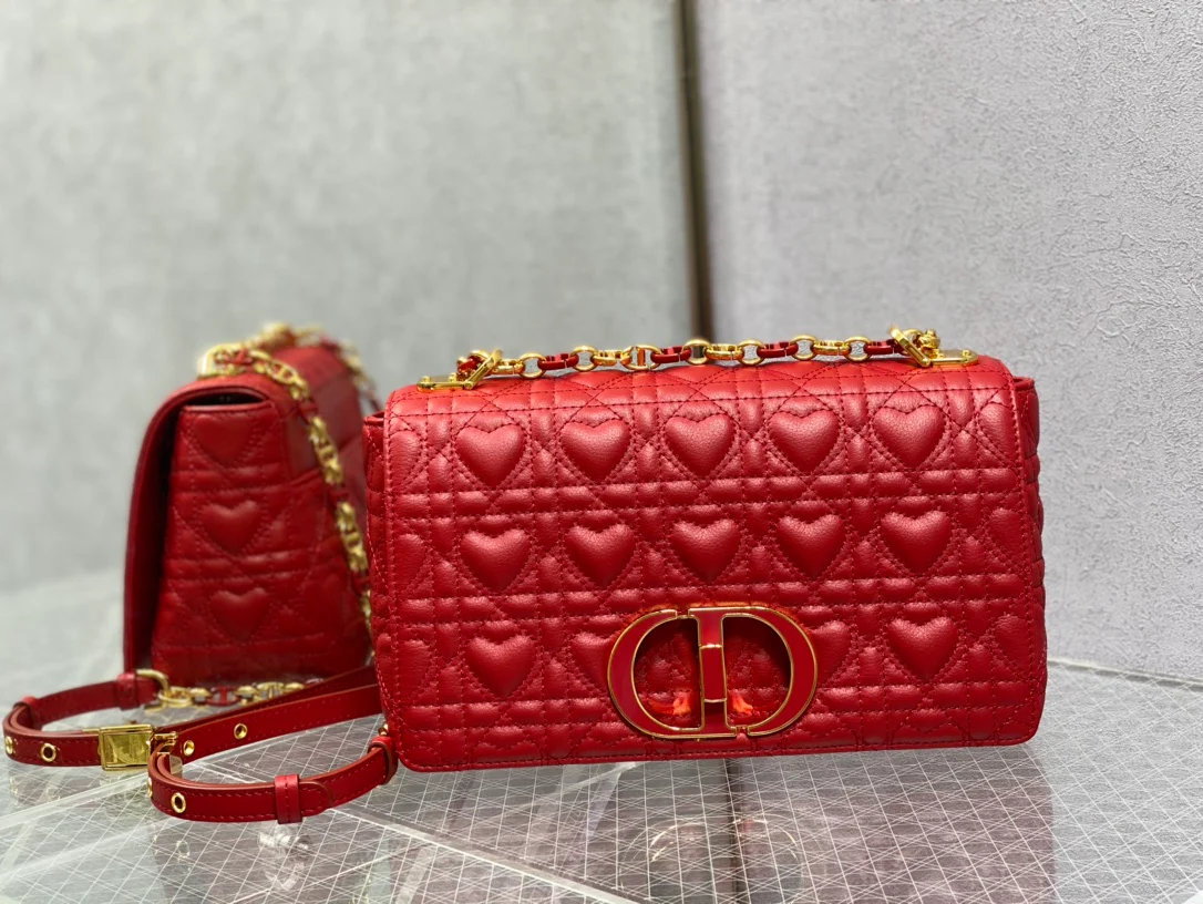 Dior Caro - Коллекция ?Фестиваль Циси? в форме сердца - Средний размер - Красный