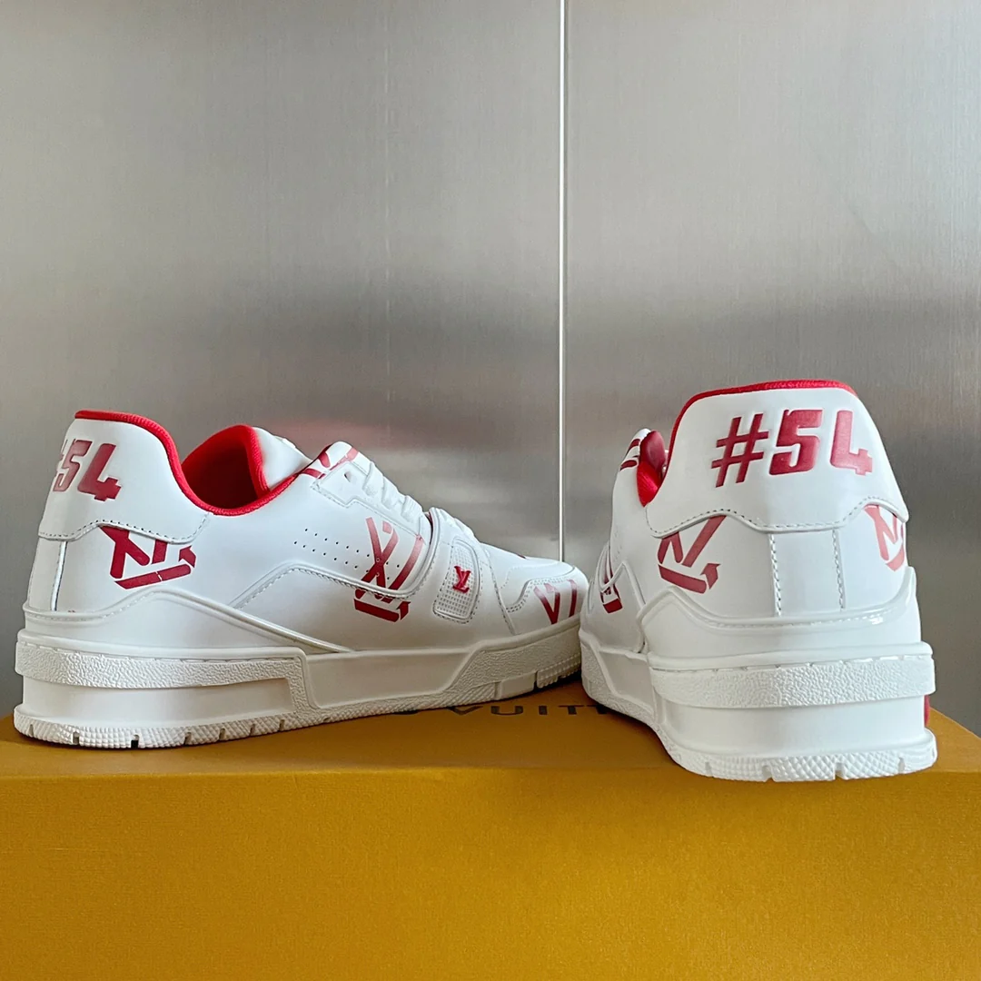 Кроссовки LV Trainer - красные