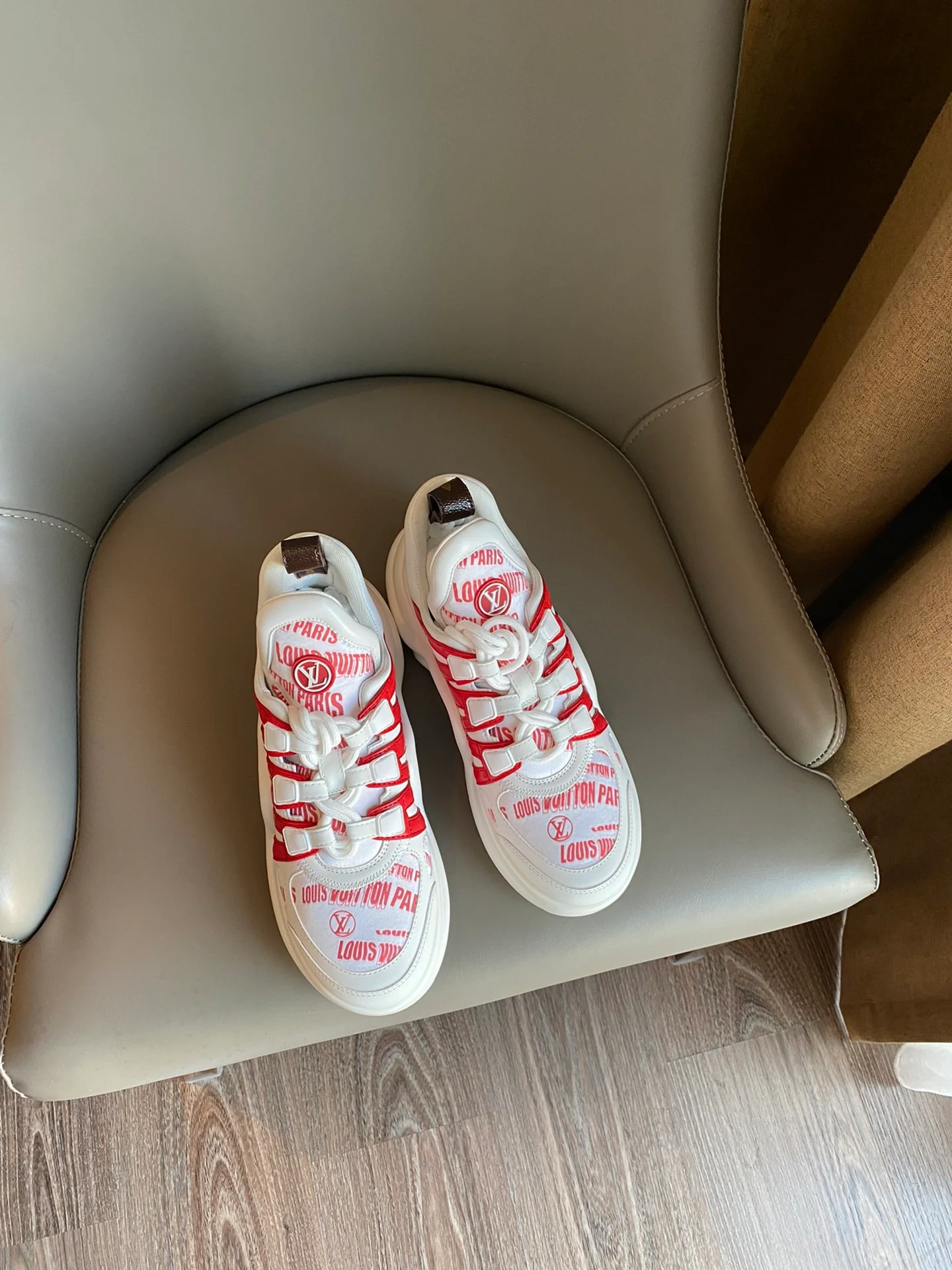 Обувь LV - кроссовки LV Trainer - 15