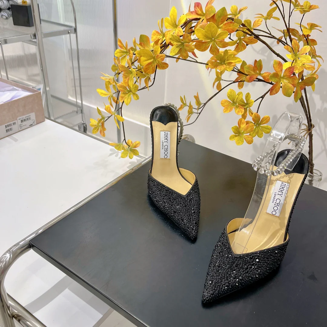 Джимми - Черные туфли на высоком каблуке
