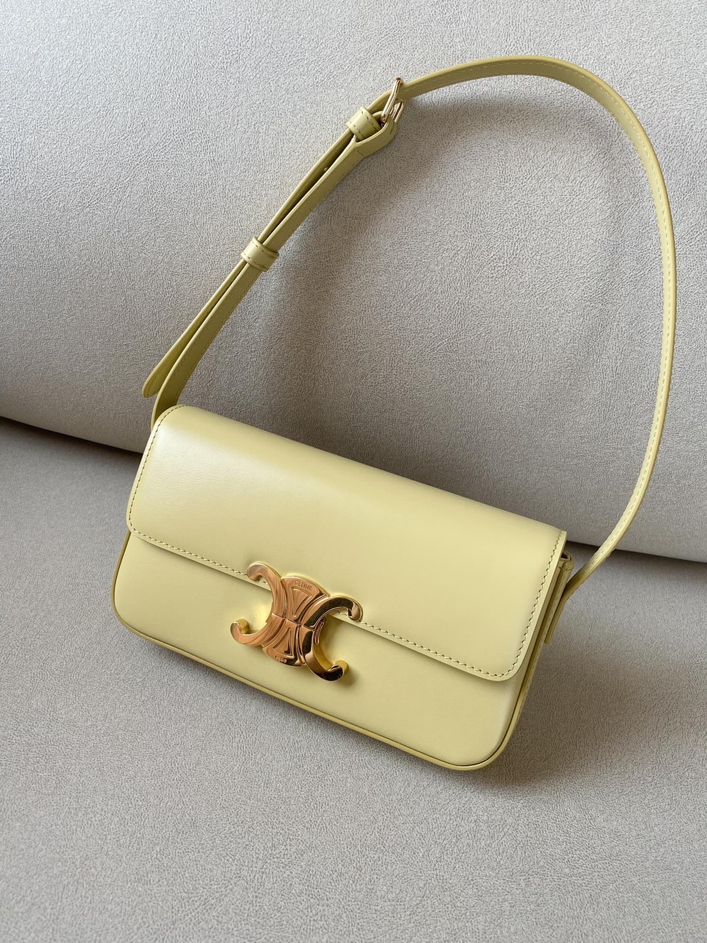 Кожаный рюкзак Celine Triomphe - сумка через плечо - 2 шт.