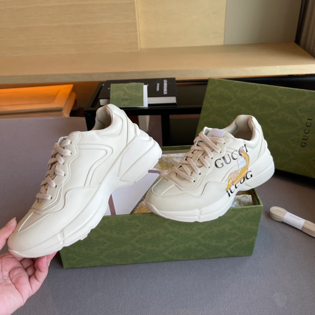 Кроссовки Gucci Kai Bear Limited Edition (папины кроссовки) - 1