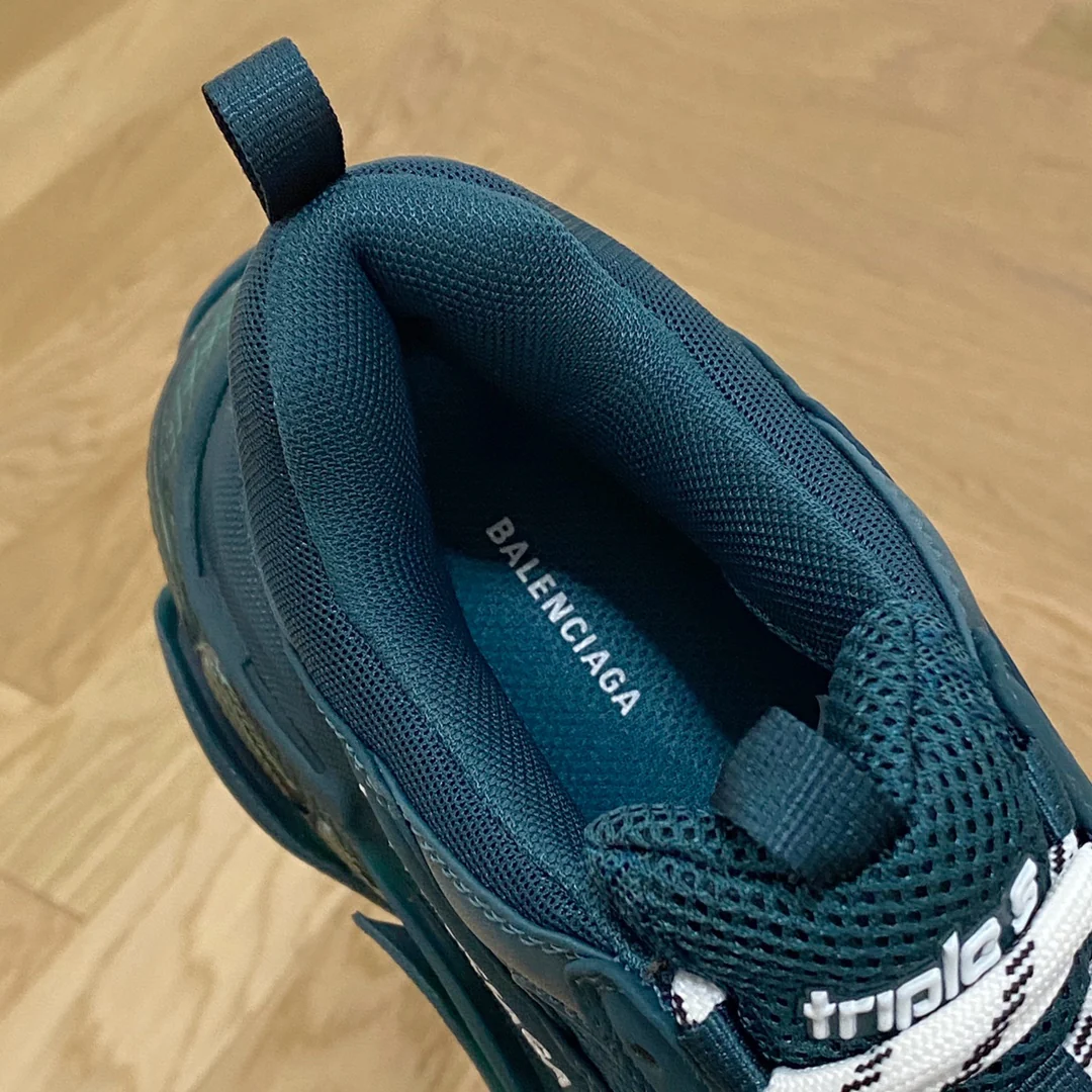 Кроссовки Balenciaga Triples Cushion Chunky Shoes - Lake Green