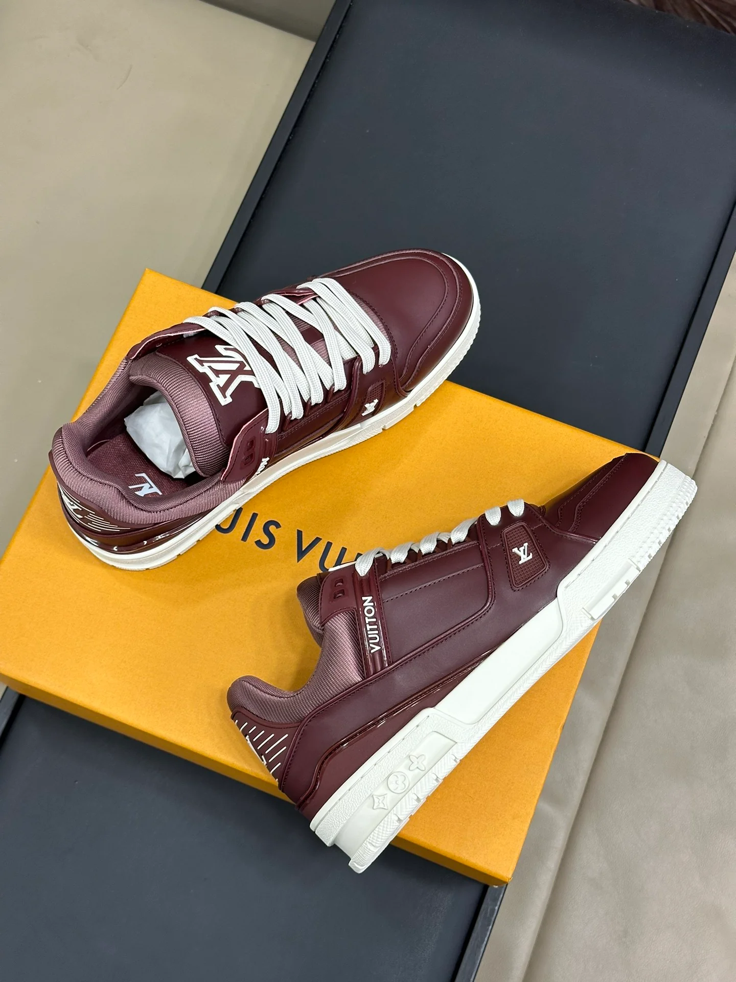 Скейтбордные кроссовки LV-2024 - фиолетовые