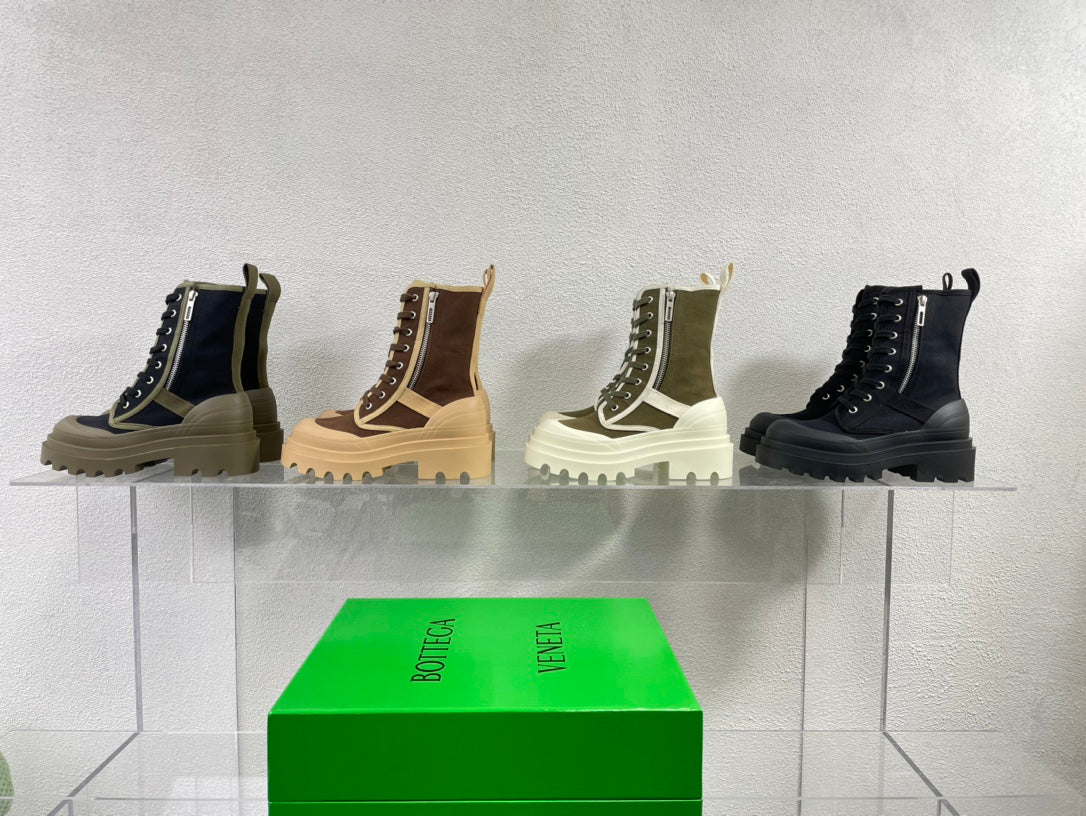 Новинка 2023 года от BV - Ботинки Martin - Черные - Унисекс