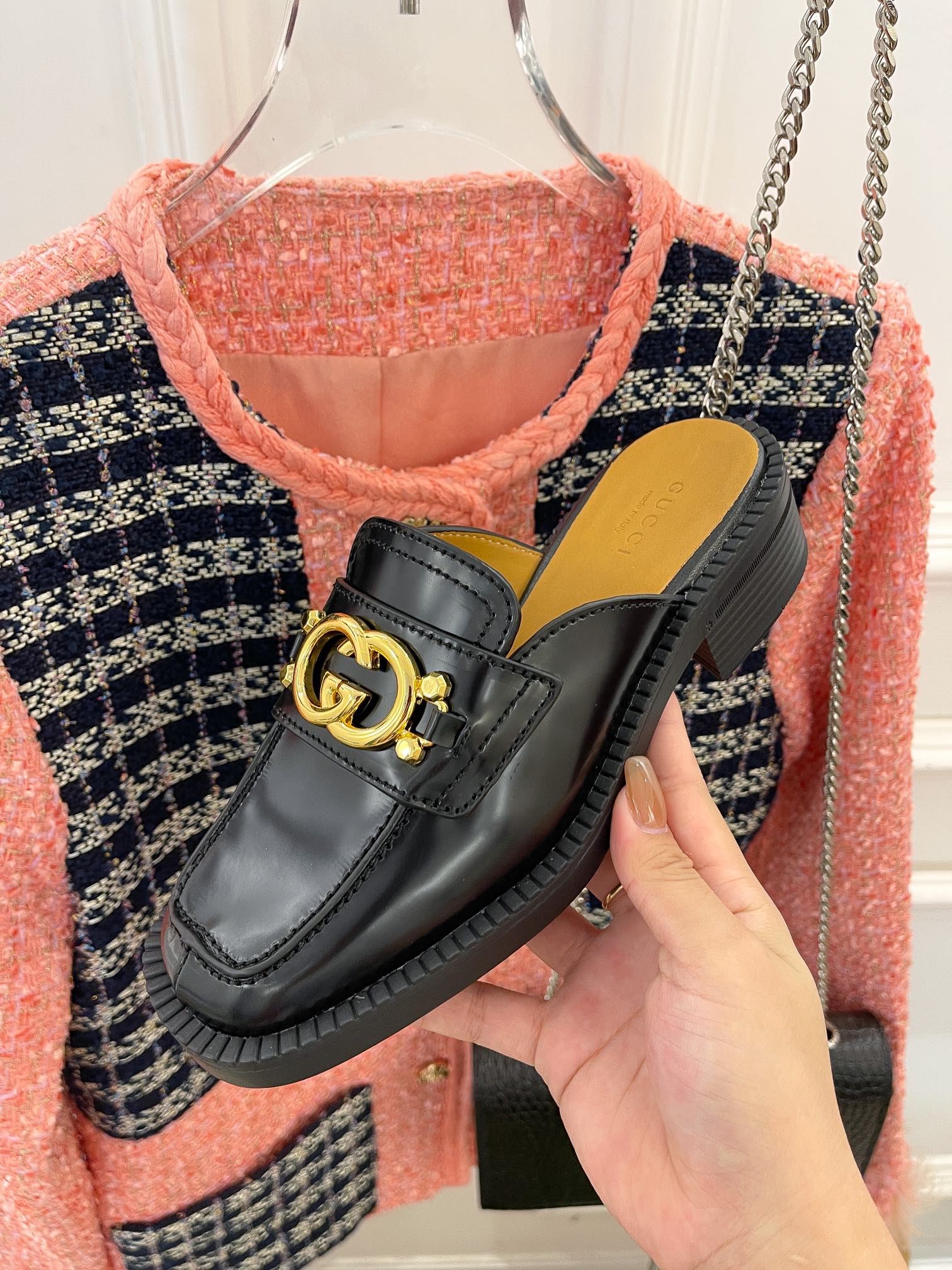 Gucci - Ретро слипоны