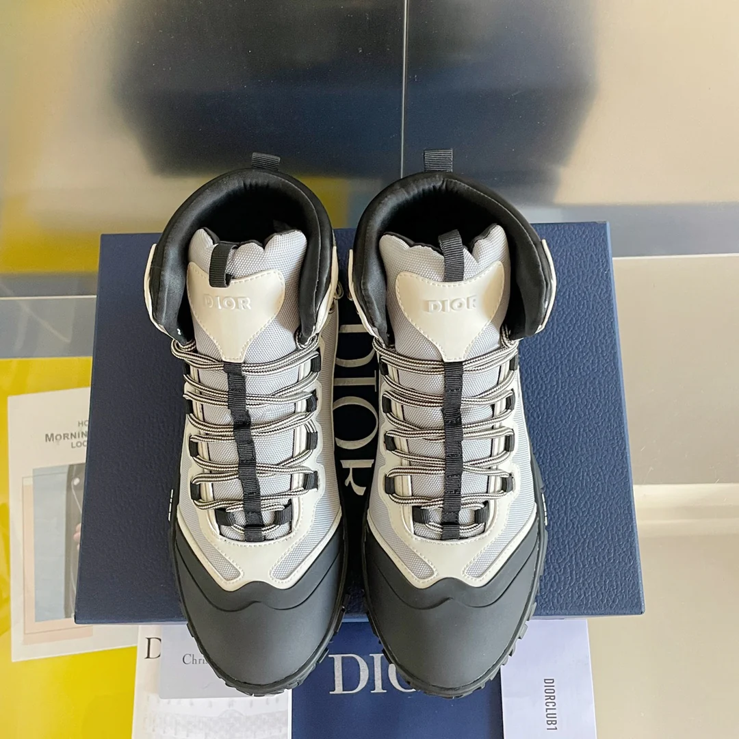 Кроссовки Dior Diorizon Series - Высокие кроссовки - Унисекс - Черно-серые