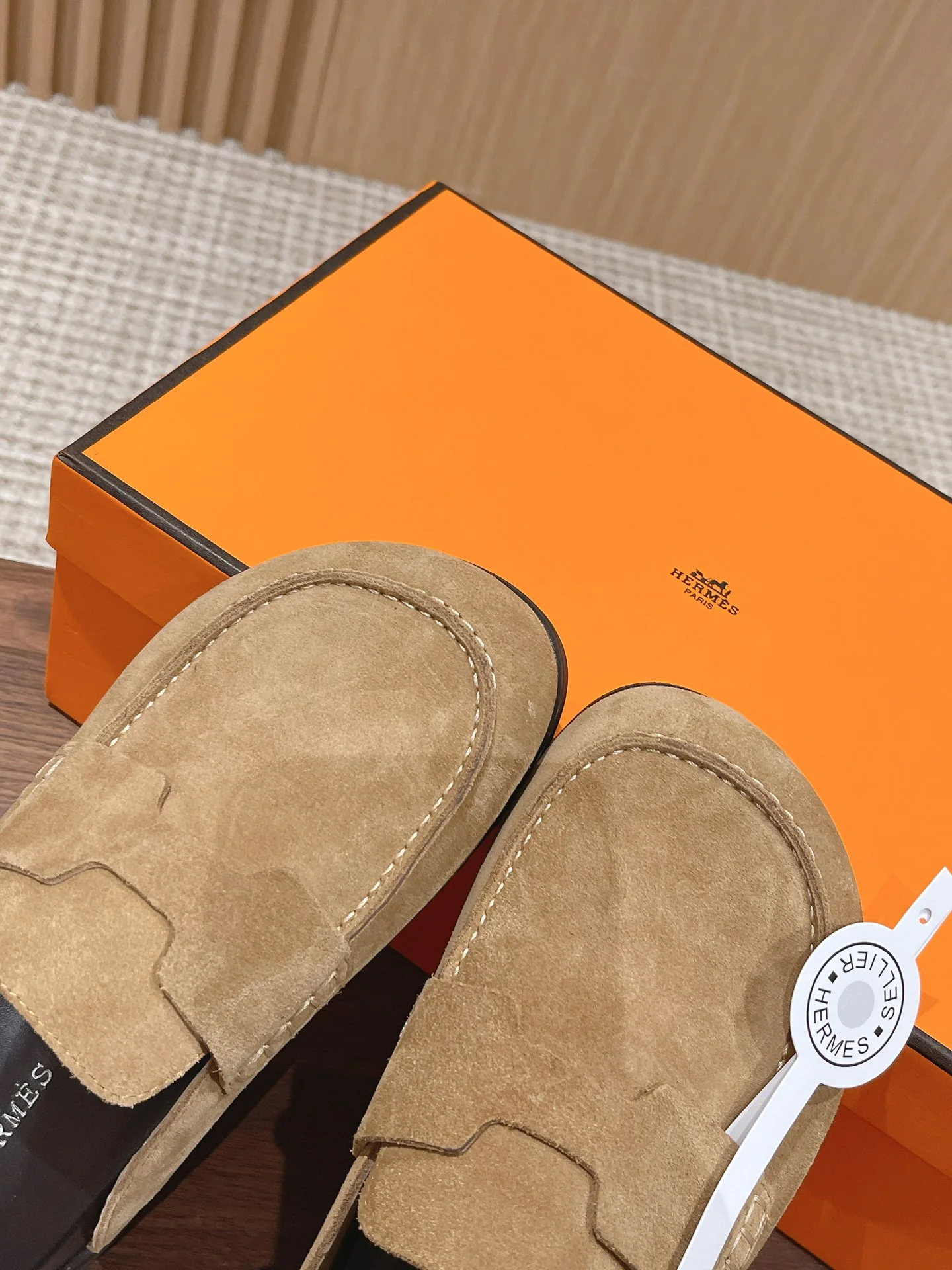 Биркенштоки Hermes - Светло-коричневые - 1