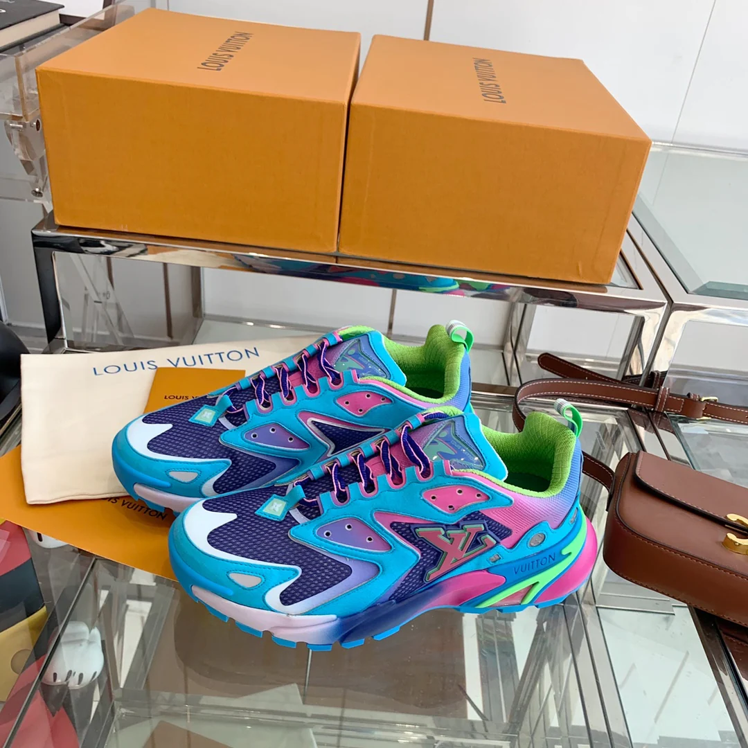 Кроссовки LV Runner Tatic - синие