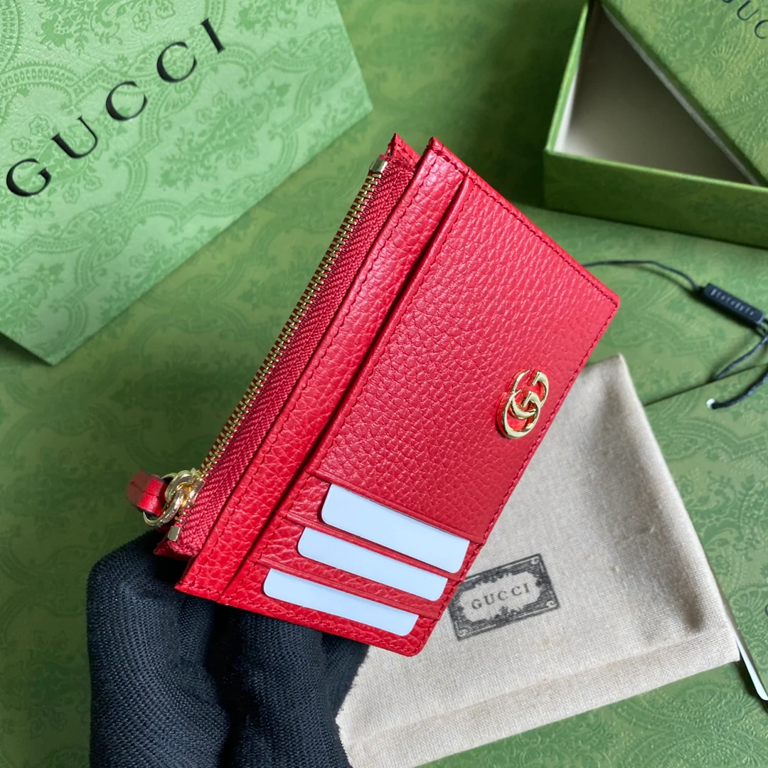 GG Marmont系列 拉链卡包