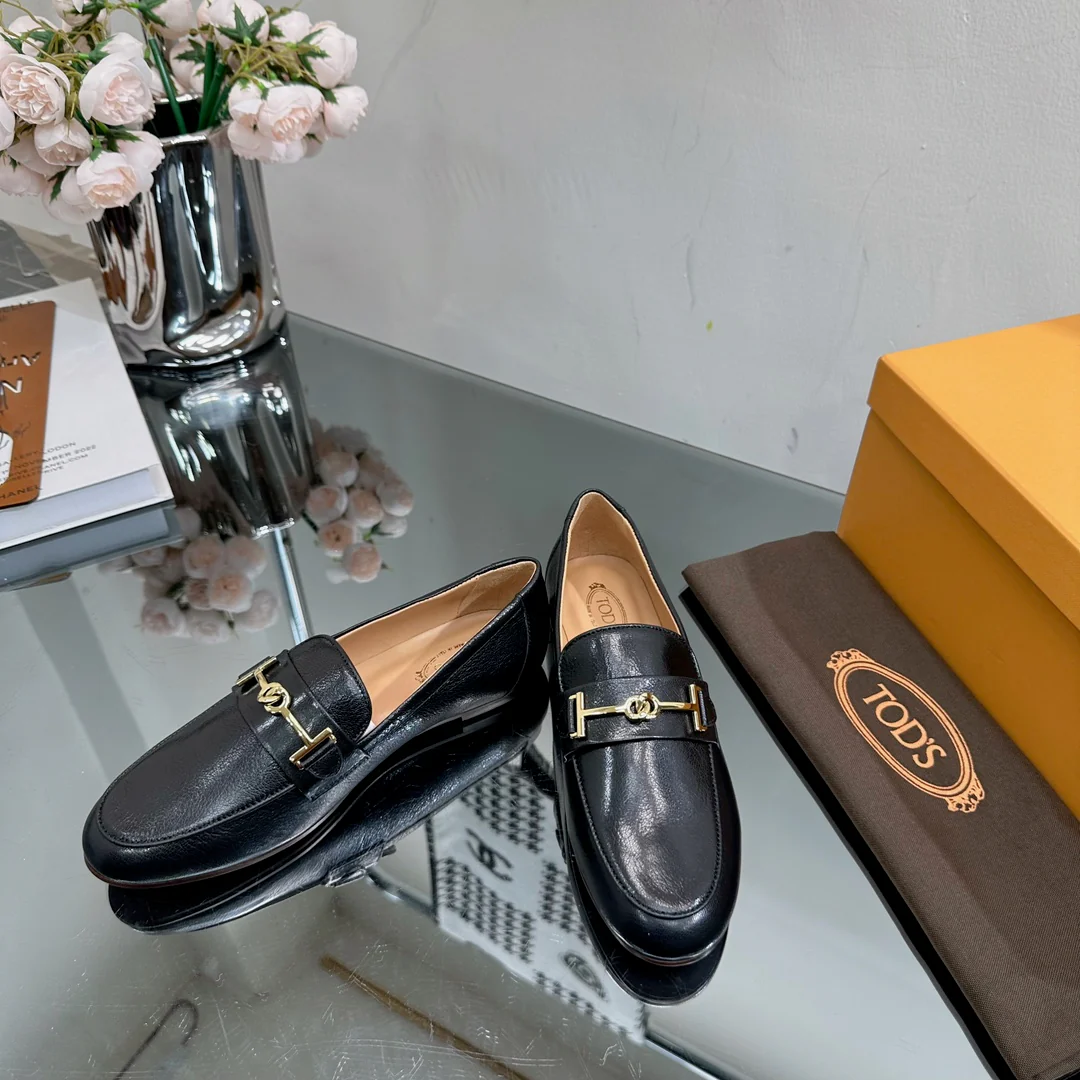 Tods - Лоферы - Черные