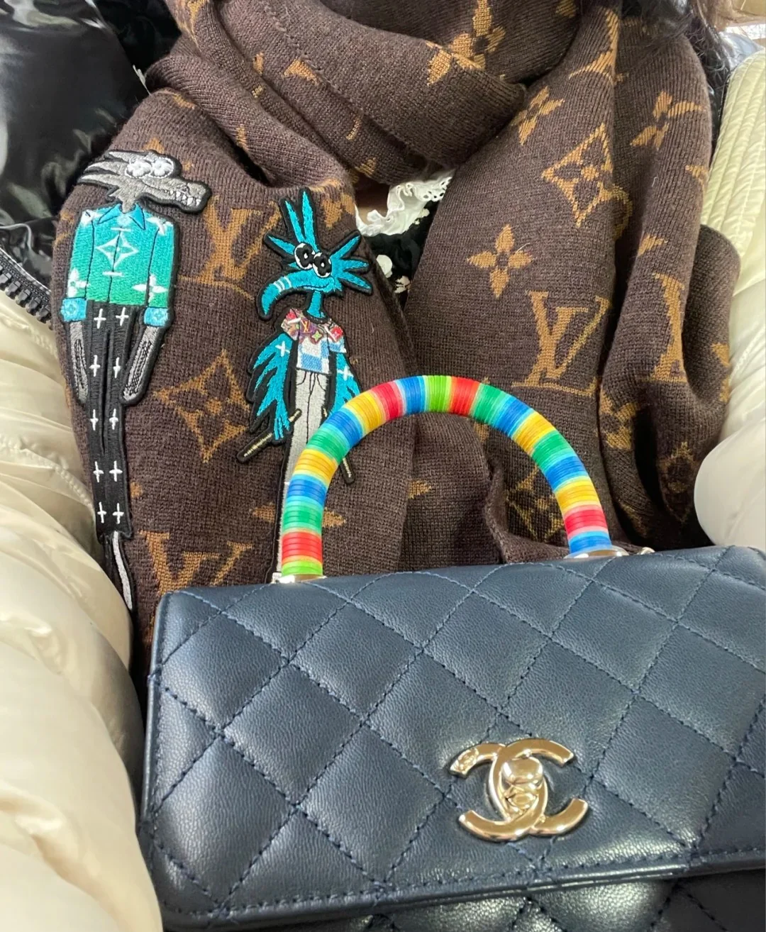 Шарф LV-30-180 см