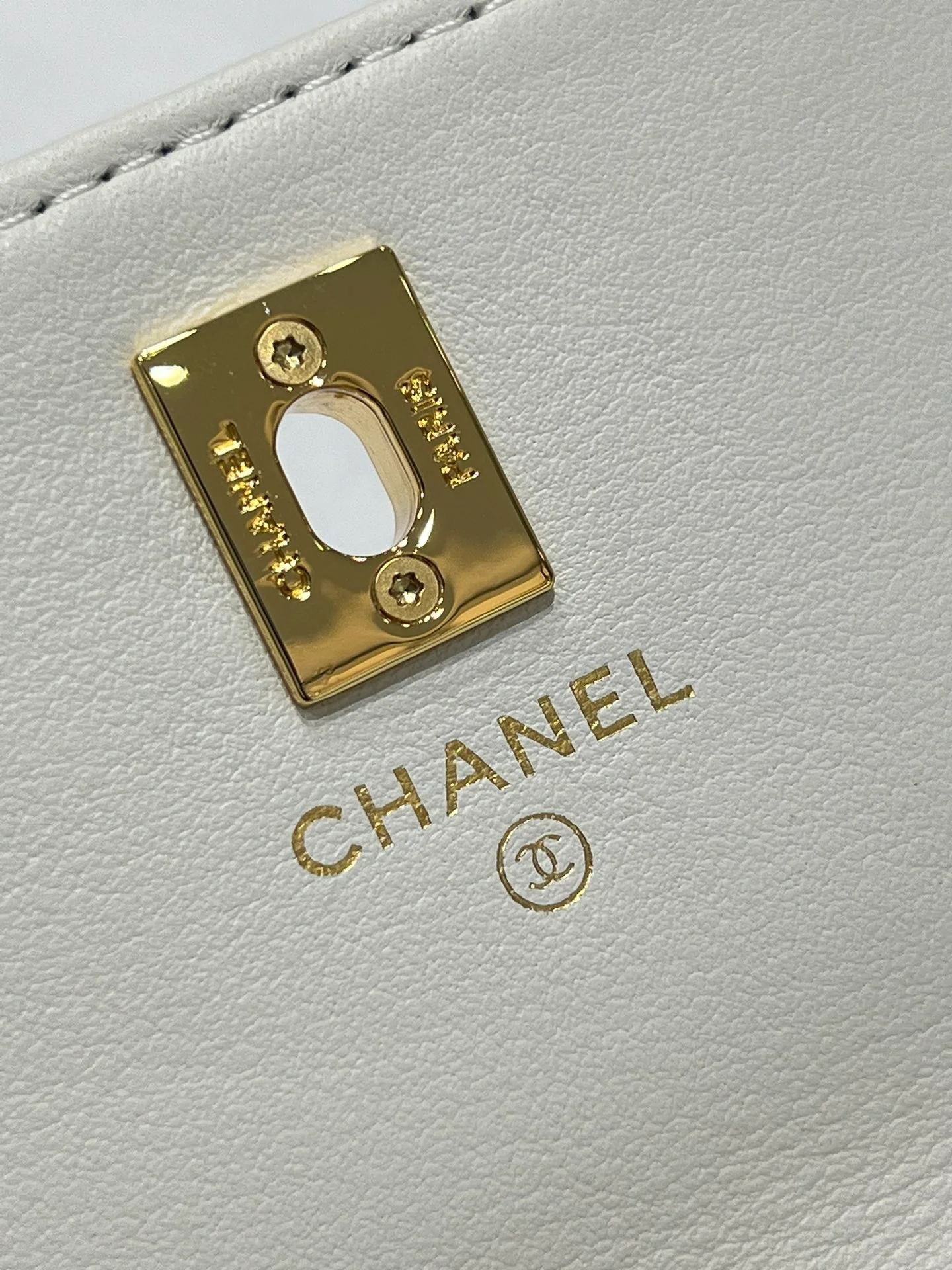 Коллекция Chanel Весна/Лето 2023 - Подвесной телефон-гармошка - WOC - Кожа с зернистой текстурой ?Личи? - 196nk4