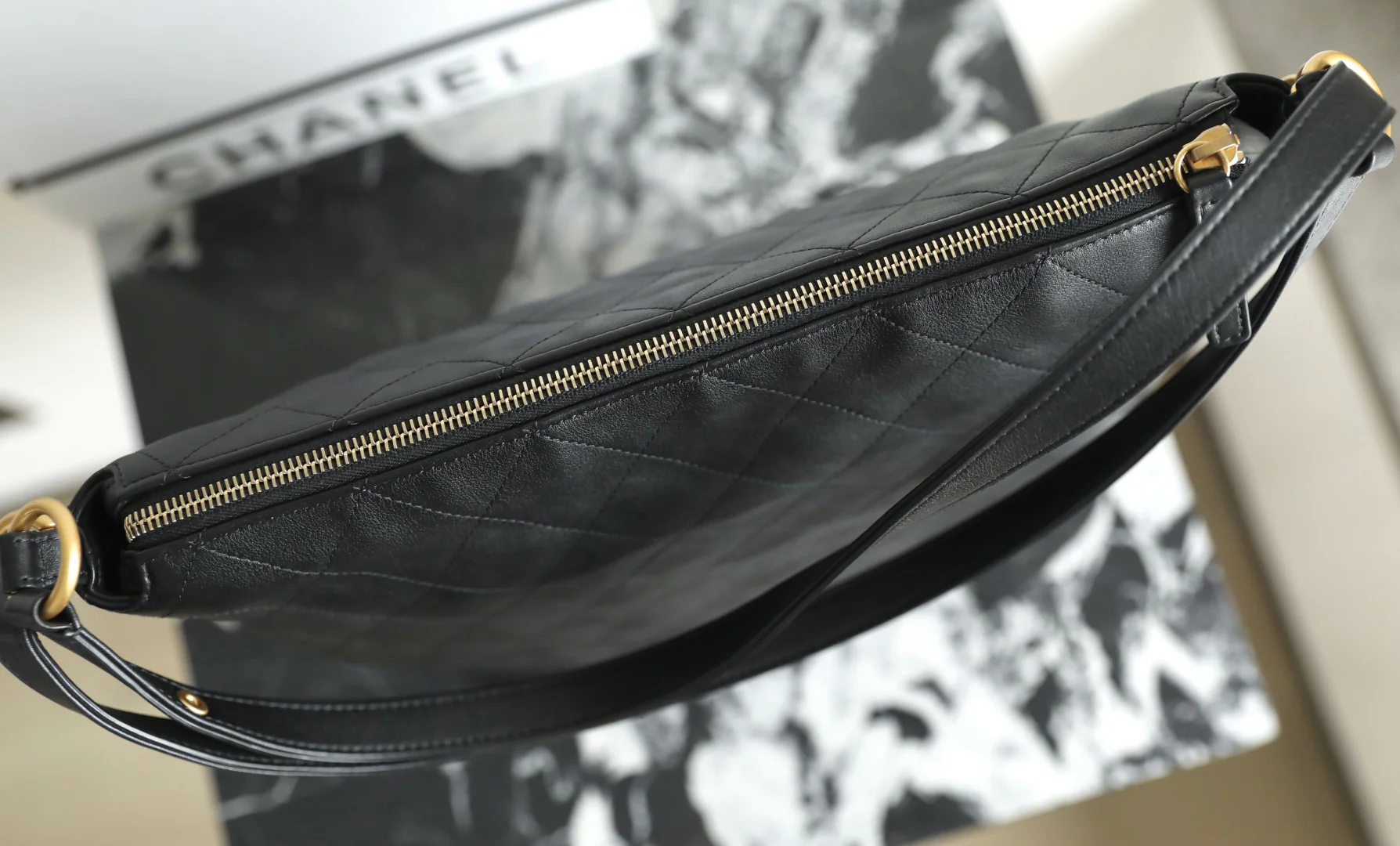 Рюкзак Chanel весна/лето (большой, черный)