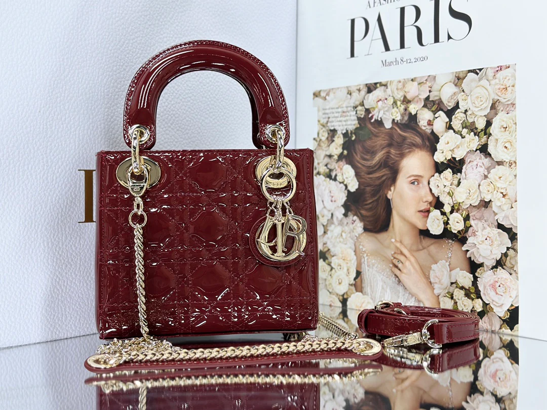 Мини-коллекция Dior Lady Collection - Лакированный красный