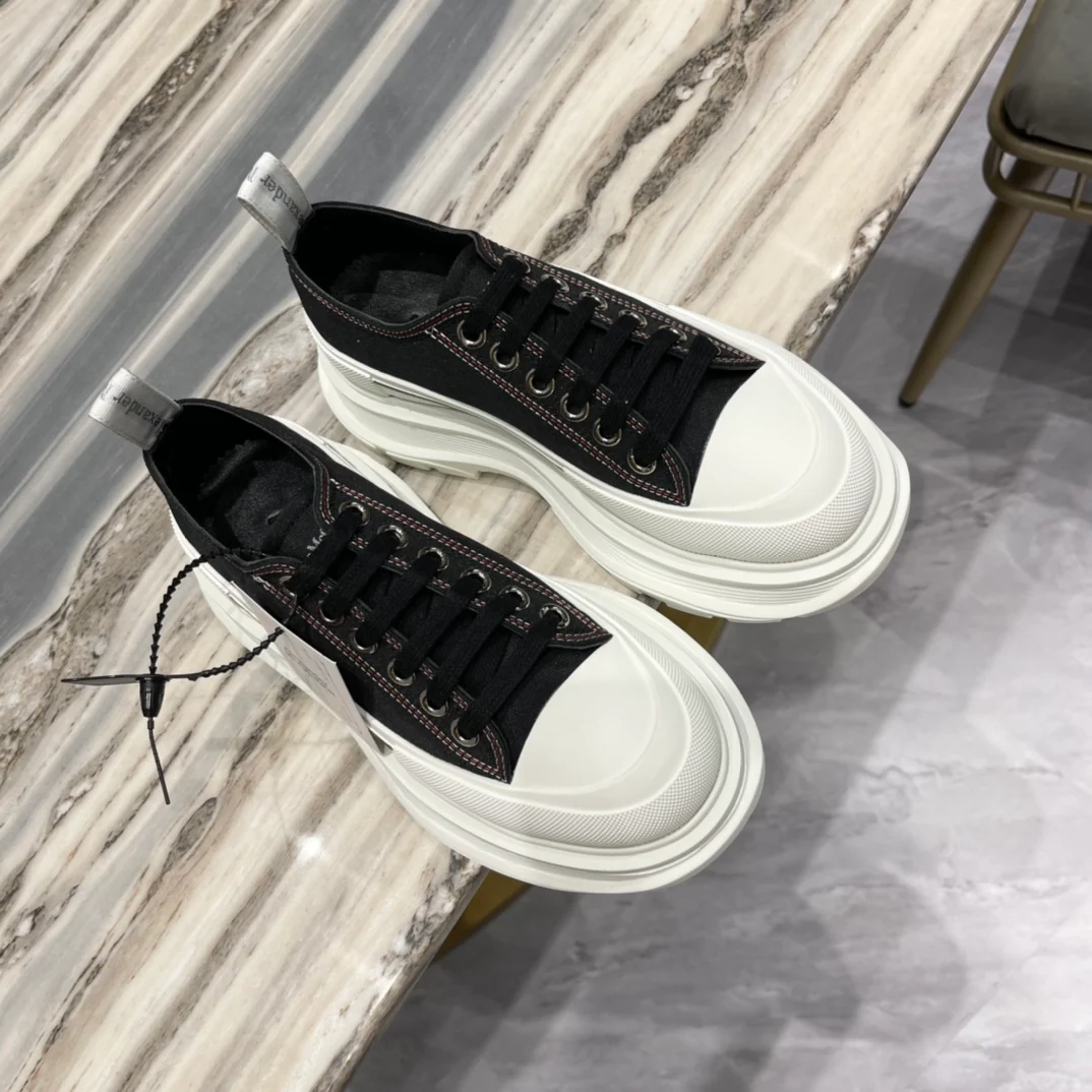 Парные кеды на платформе McQueen