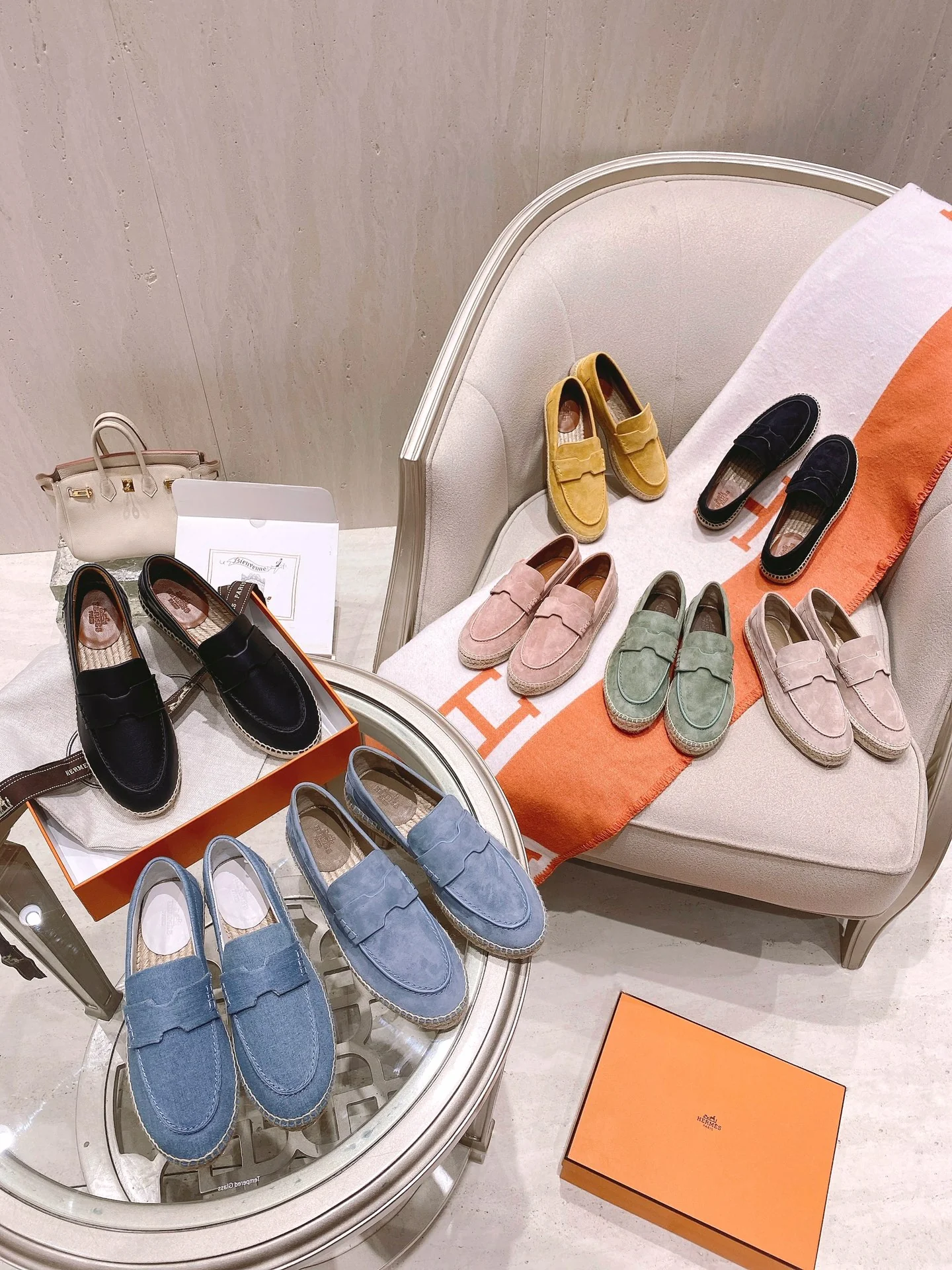 Эспадрильи Hermes Trip - изображение из коллекции