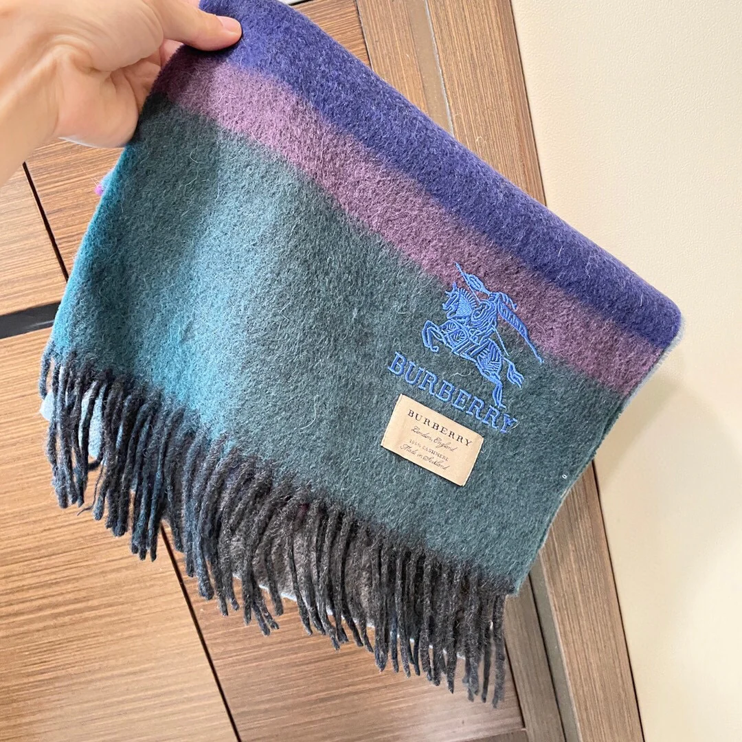 Кашемировый шарф Burberry с градиентным рисунком - 32 см - 200 см - 100 см - Кашемир