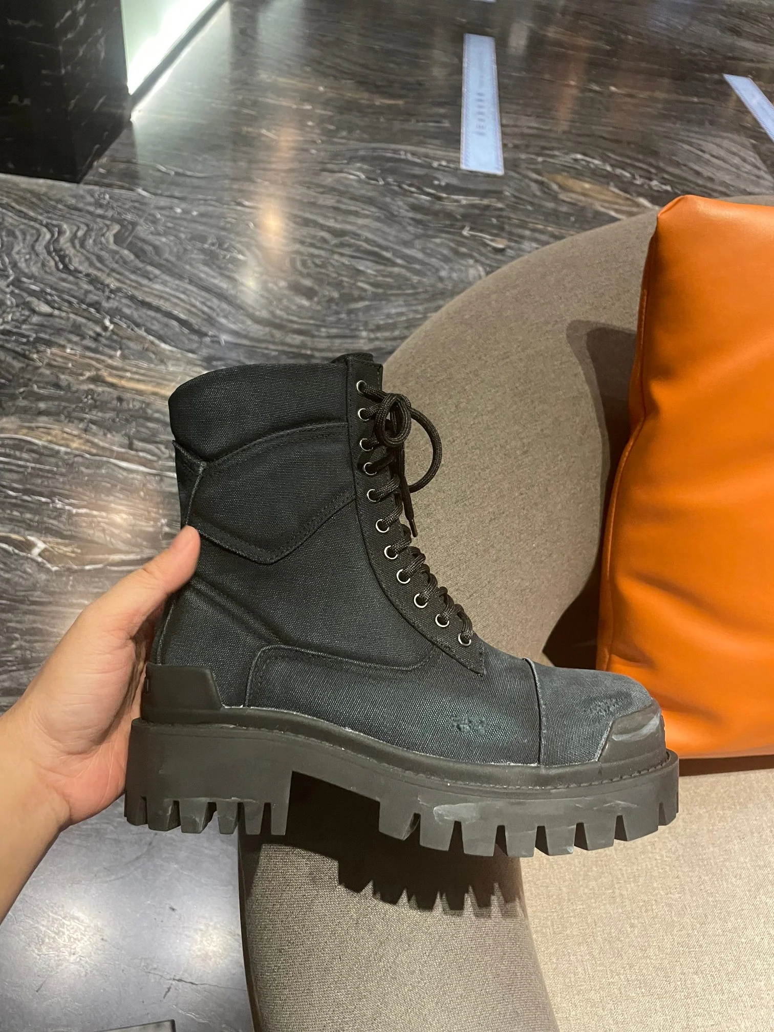 Balenciaga - Ботинки Big Head - Ботинки Dr. Martens