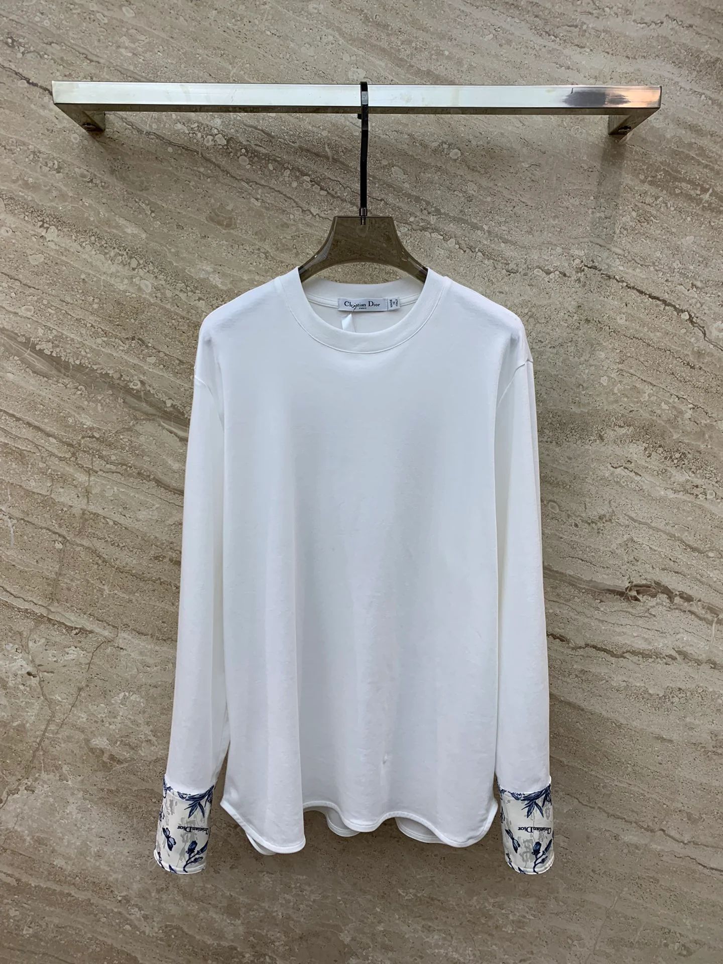 Dior-2403 - Новая футболка с длинными рукавами в китайском стиле