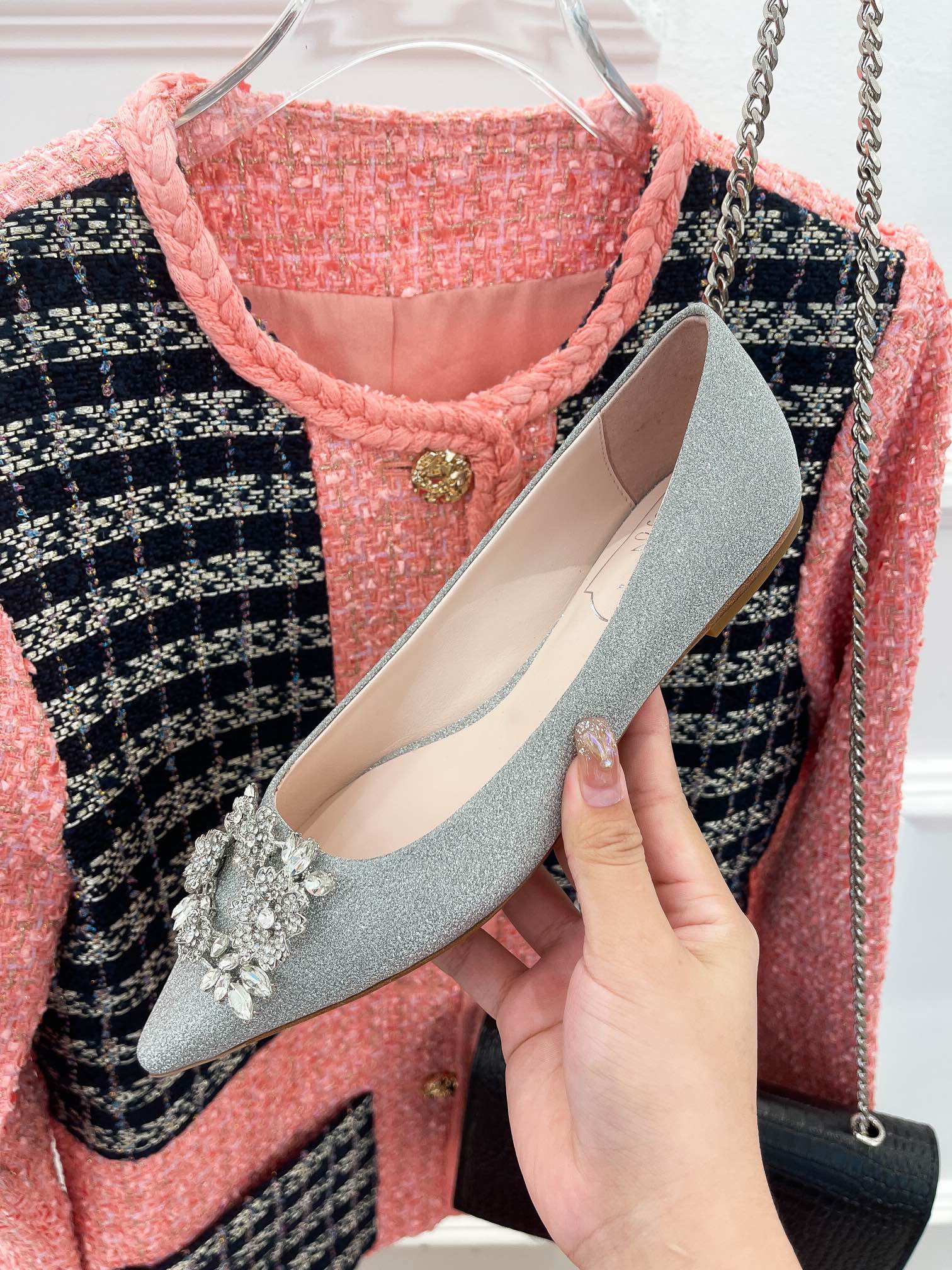 Обувь RV Shoes - Новинка сезона осень/зима 2022 - Балетки - Серый