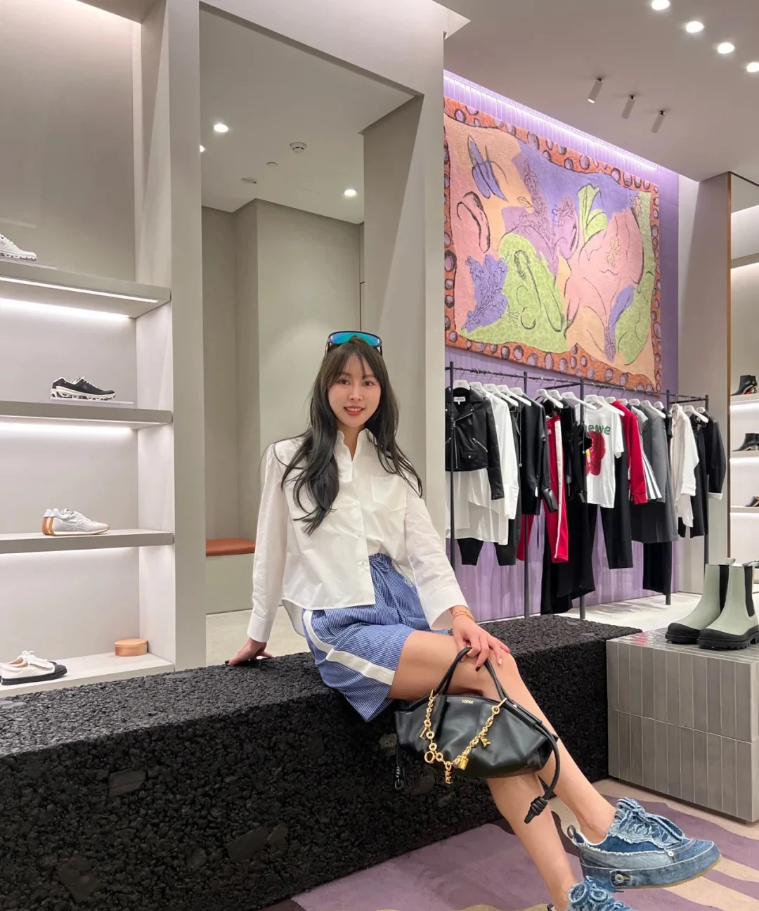 Прогулочная сумка Loewe-paseo