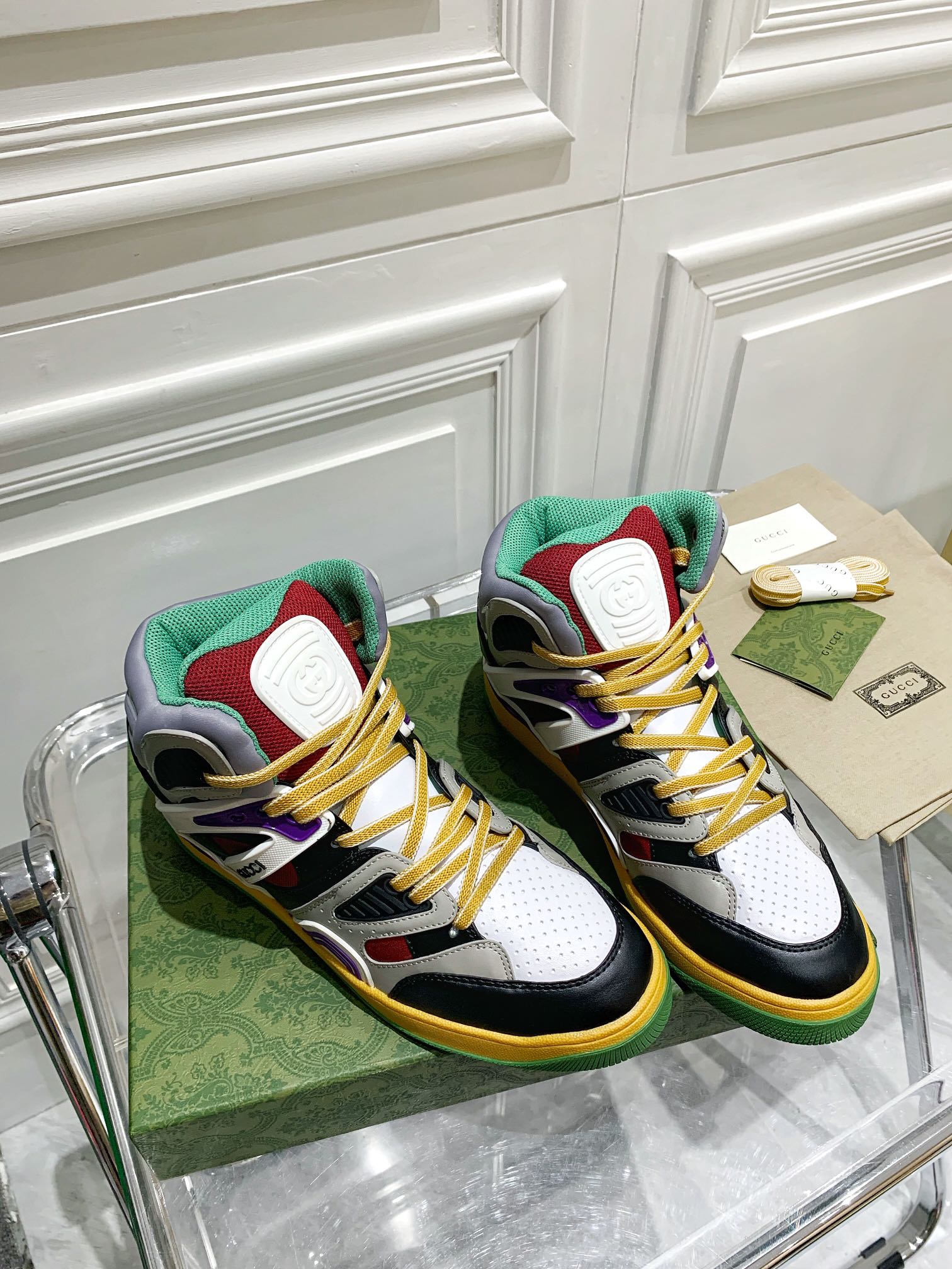 Высокие кроссовки Gucci