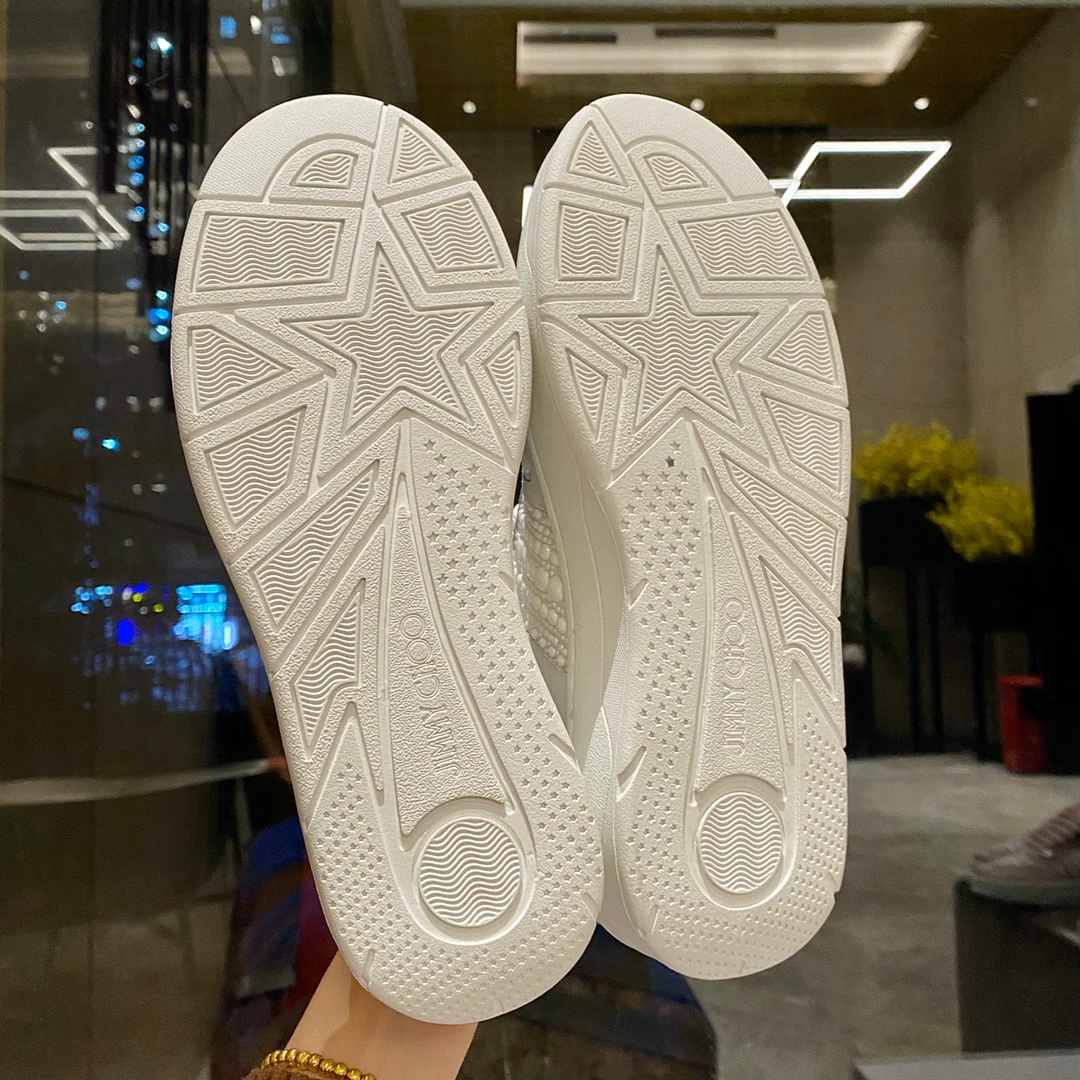 Jimmy - Верх из перламутра - Платформа - Повседневные туфли - Белые