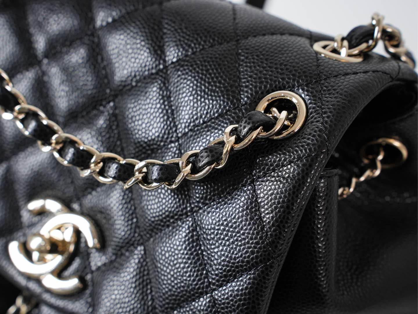 Кожаный рюкзак Chanel Duma - черный