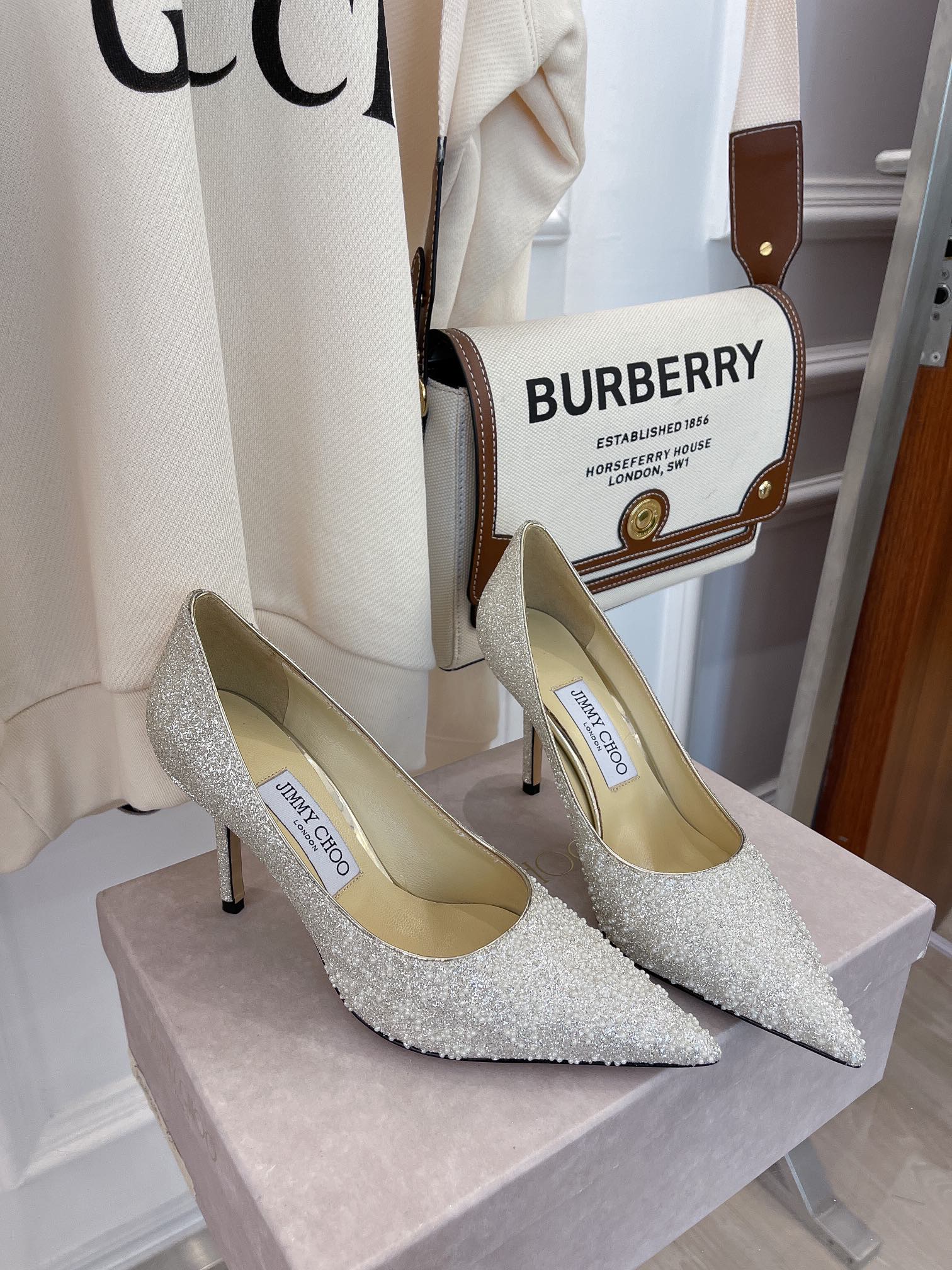 Туфли на высоком каблуке Jimmy Pearl