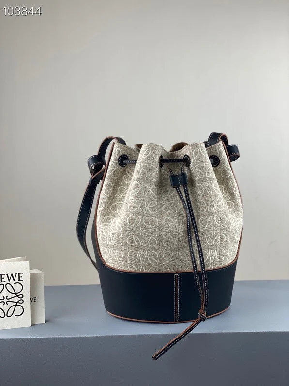 Loewe - Новая сумка-ведро из жаккардовой ткани