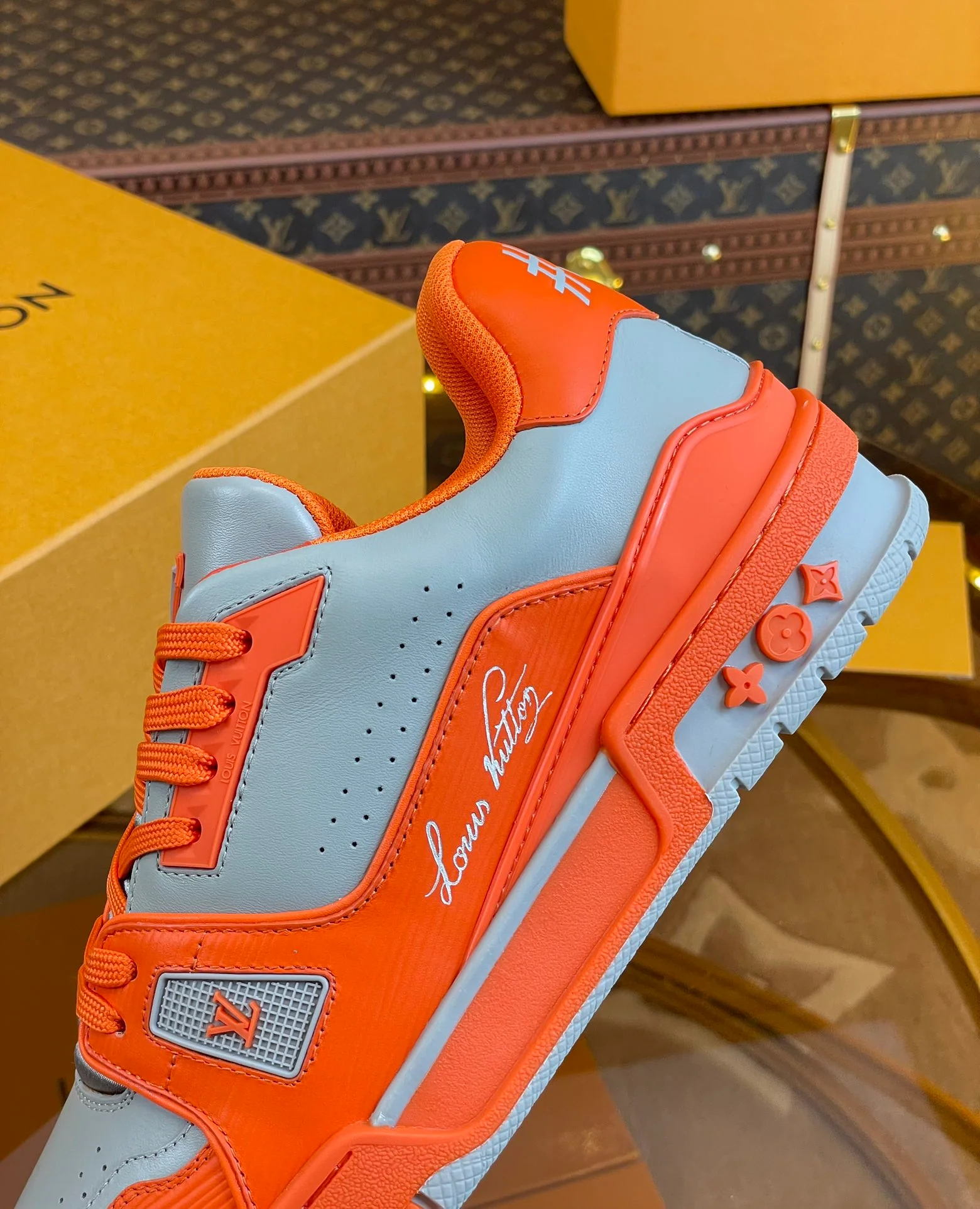 LV - Баскетбольные кроссовки на липучках - Серия кроссовок - Парный стиль - 1