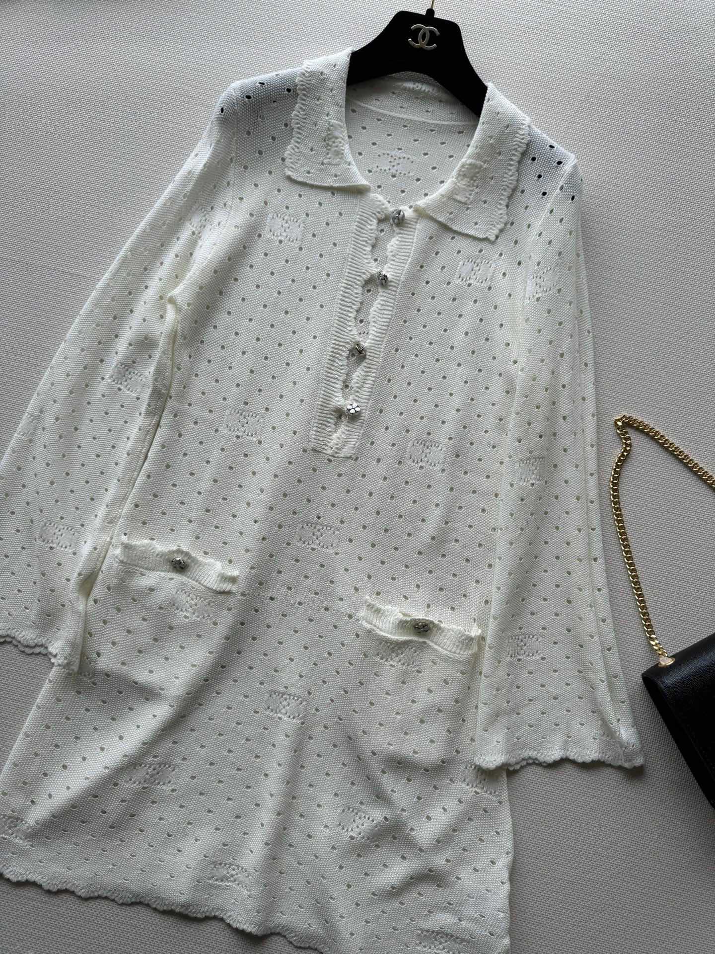 Платье в стиле Chanel - 2403 - Новое платье для ранней весны - Абрикосовое