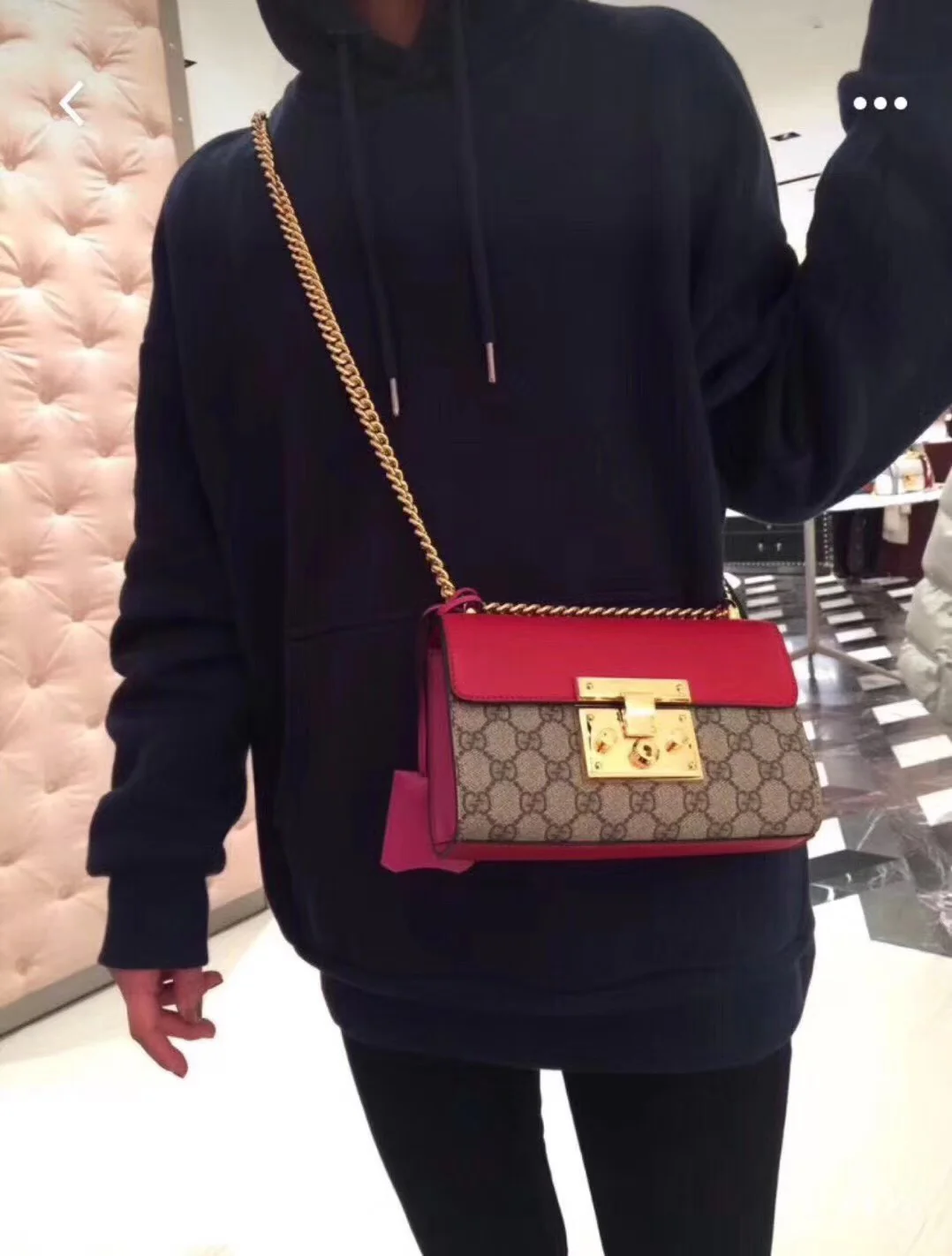 Замок Gucci - Маленький квадратный замок - 20-13-8 см - 1