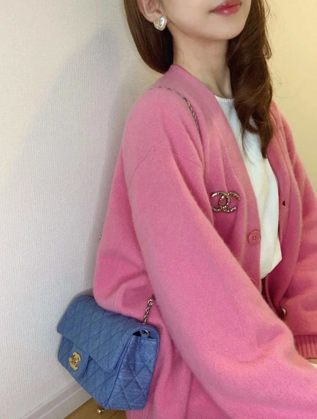 Chanel - Сумка с квадратным клапаном 