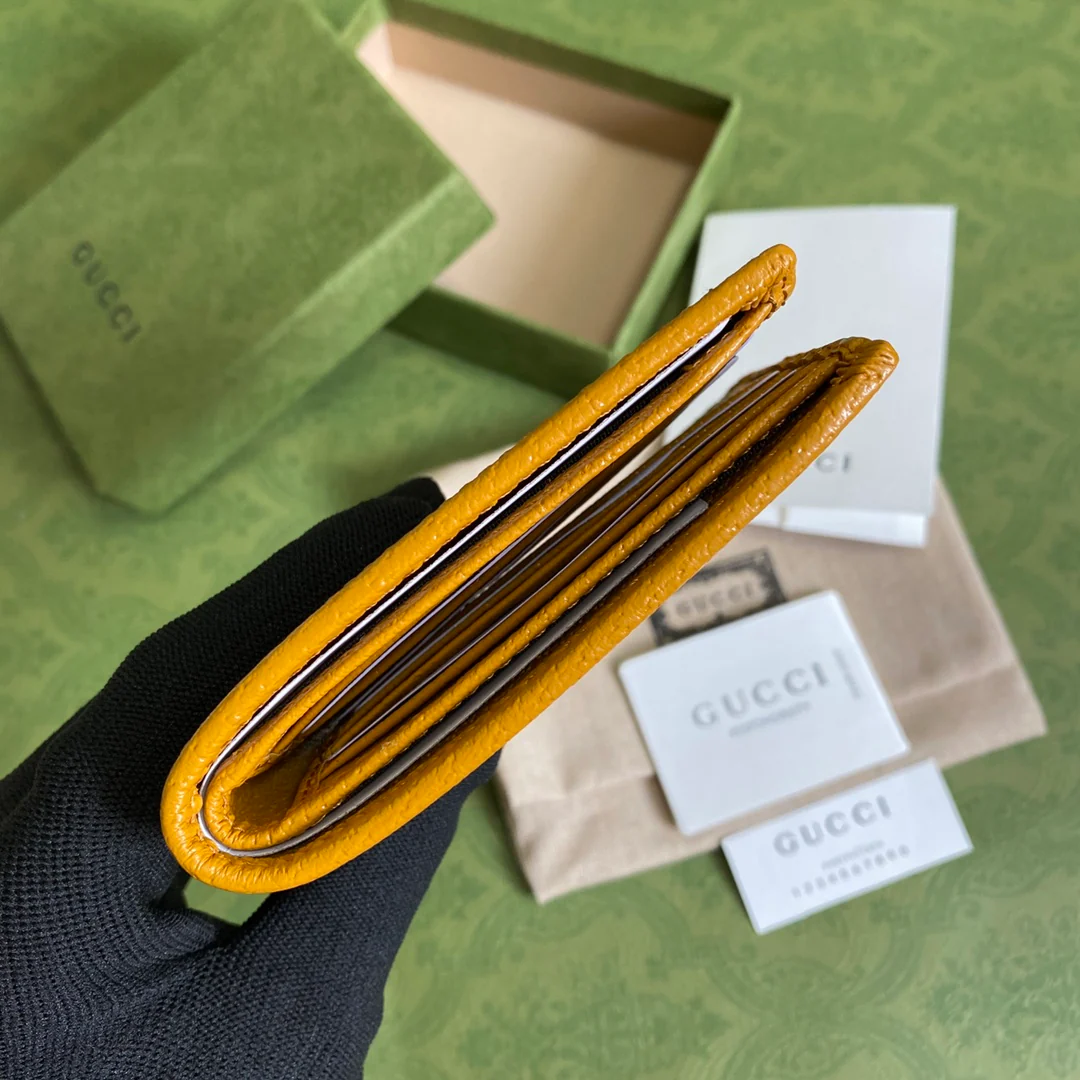 Gucci-泰迪熊联名短夹