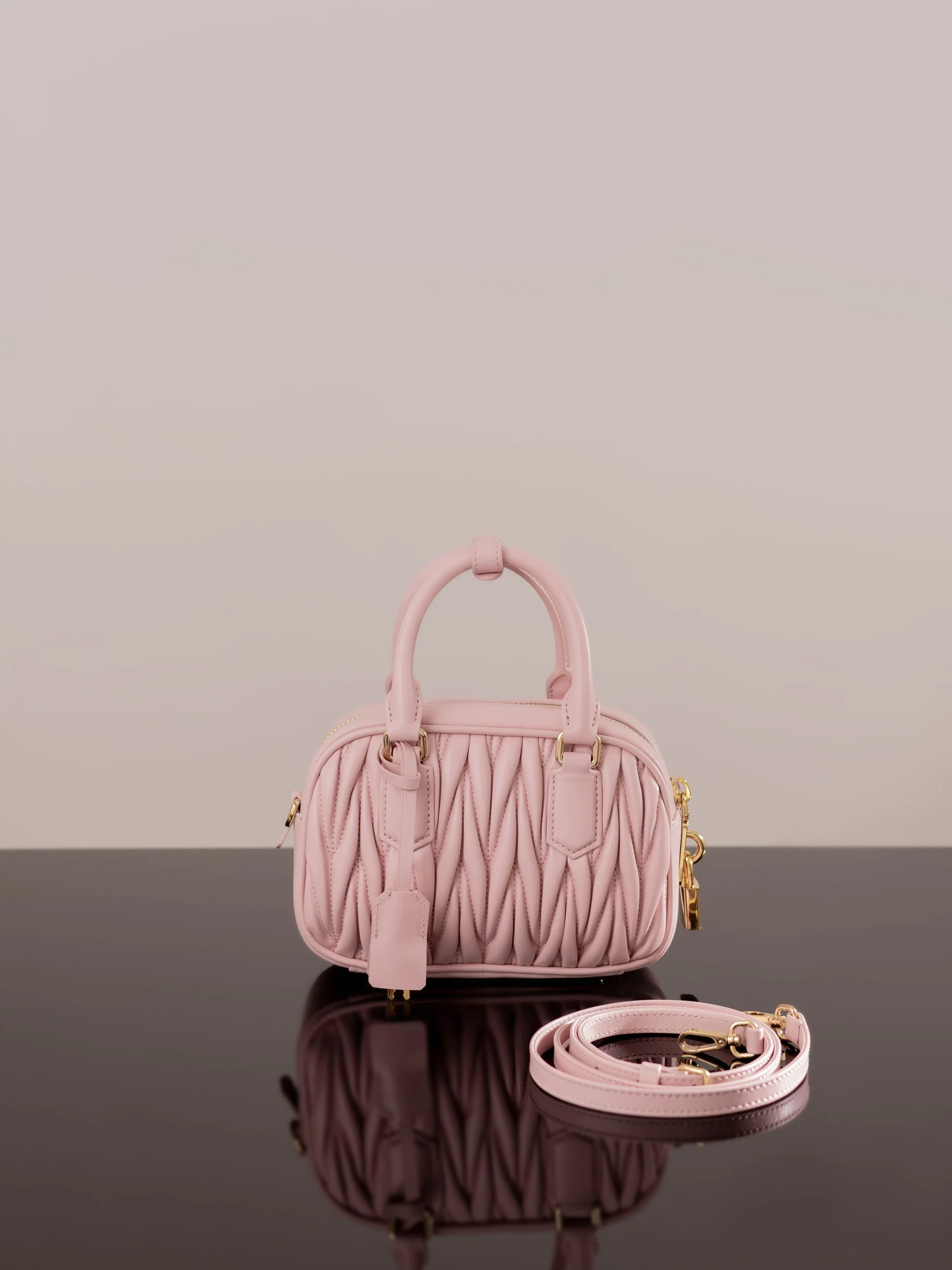 Miu Miu-5bb142m1200-??????-??????-Розовый