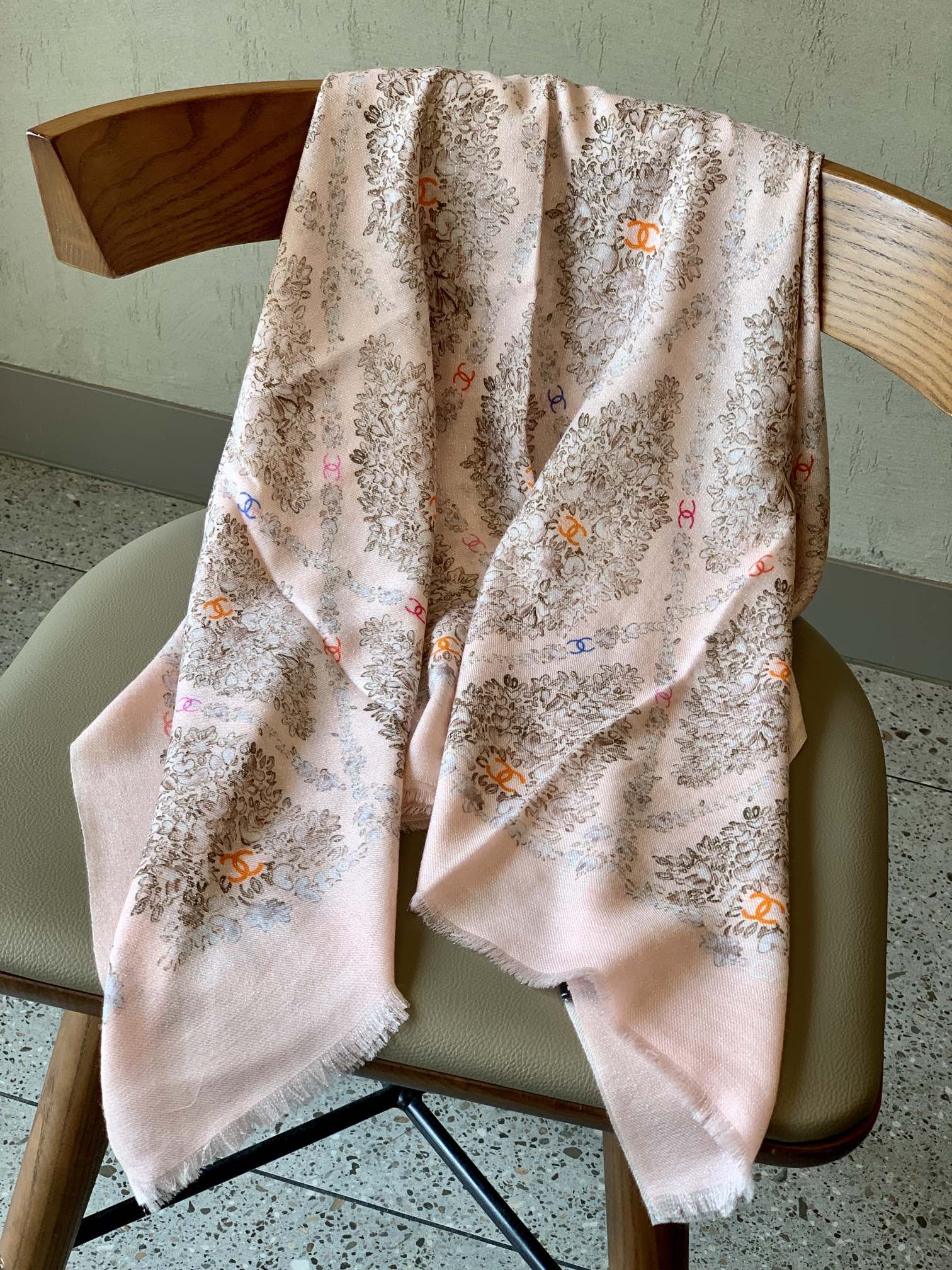 Кашемировый шарф Chanel - 110 см - 200 см - 1