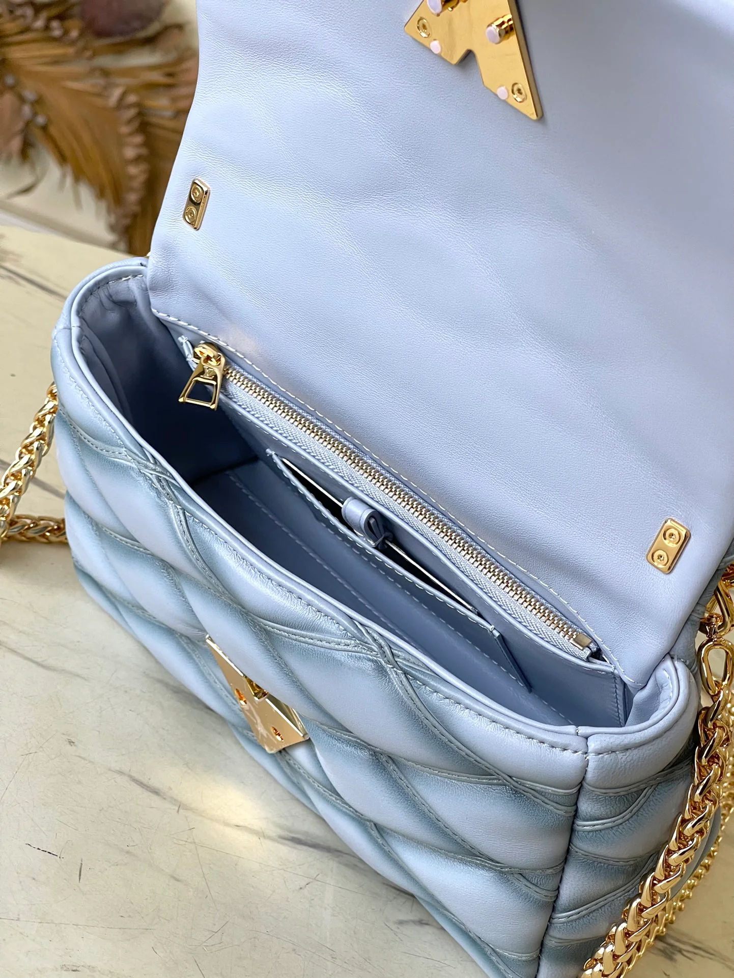 m24186-LV-go-14-mm-Medium-Handbag/Crossbody Bag-Smoked Blue